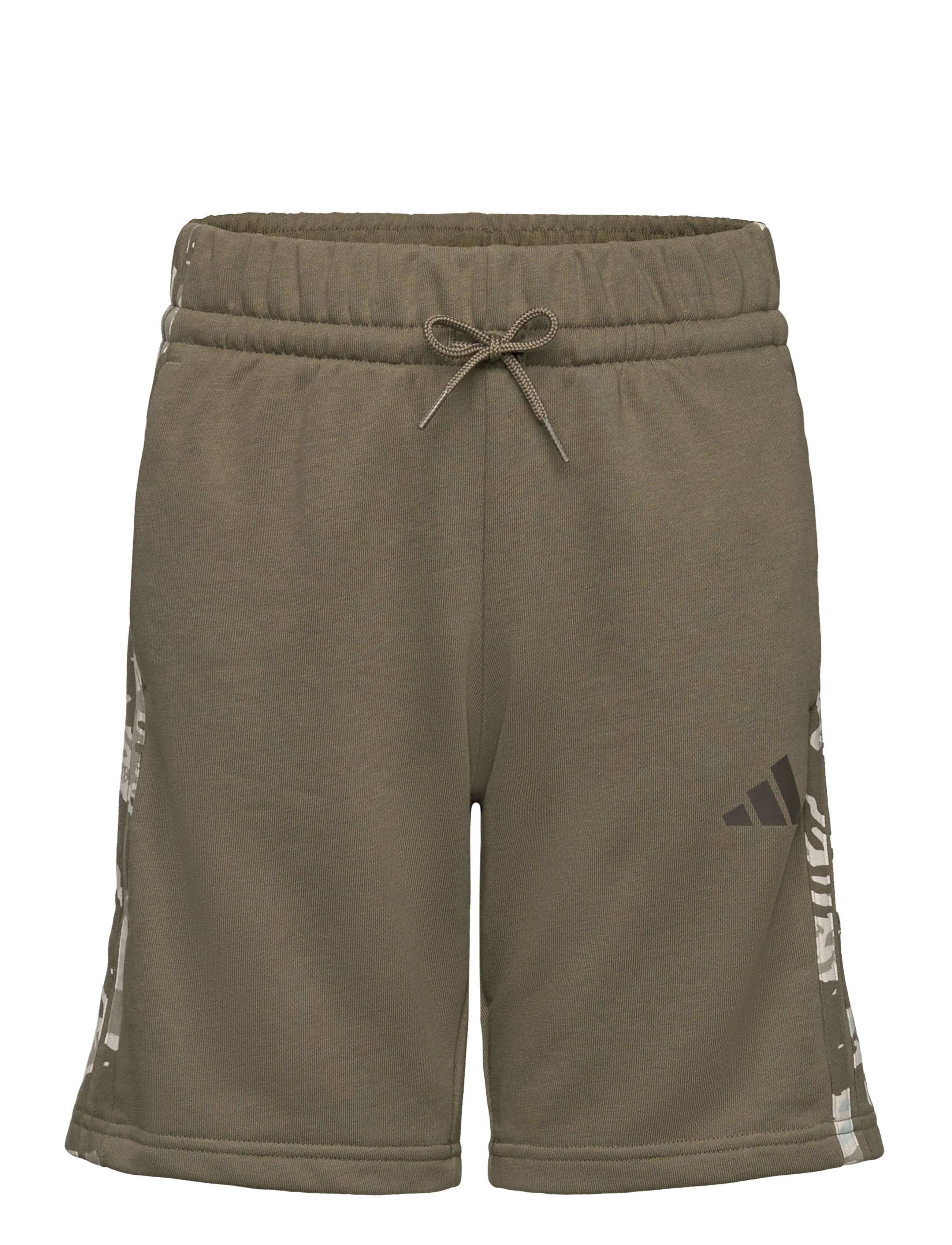 adidas Sportswear J CAMO SHORT - Teens 140-176 - OLISTR/MULTCO / khaki/green