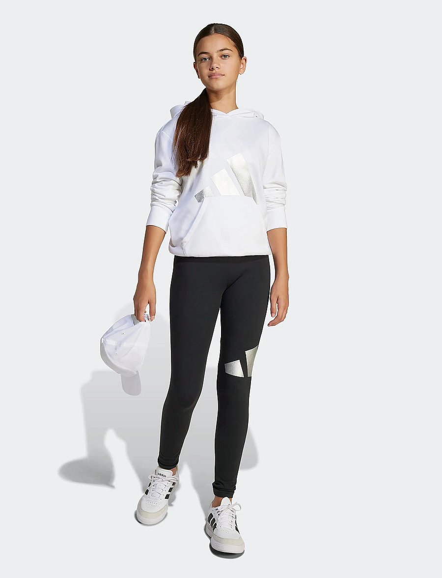 adidas Sportswear - JG GLAM HD - kapuzenpullover - white/silvmt - 5