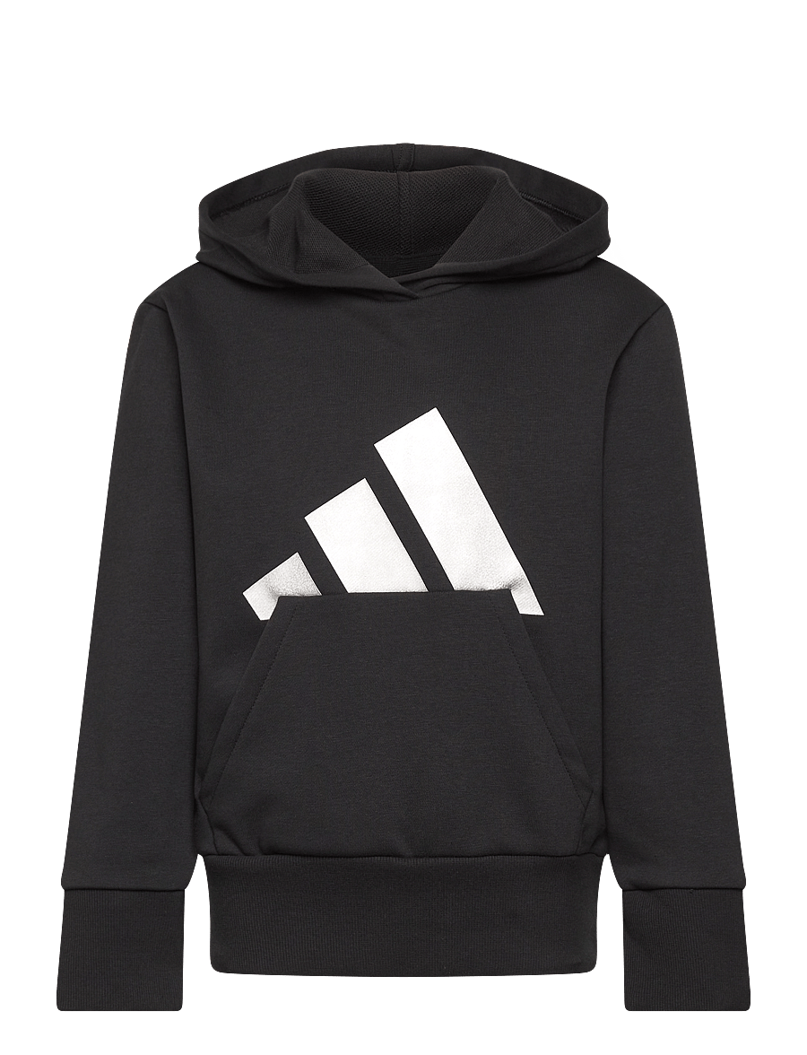 adidas Sportswear - JG GLAM HD - hættetrøjer - black/silvmt - 1