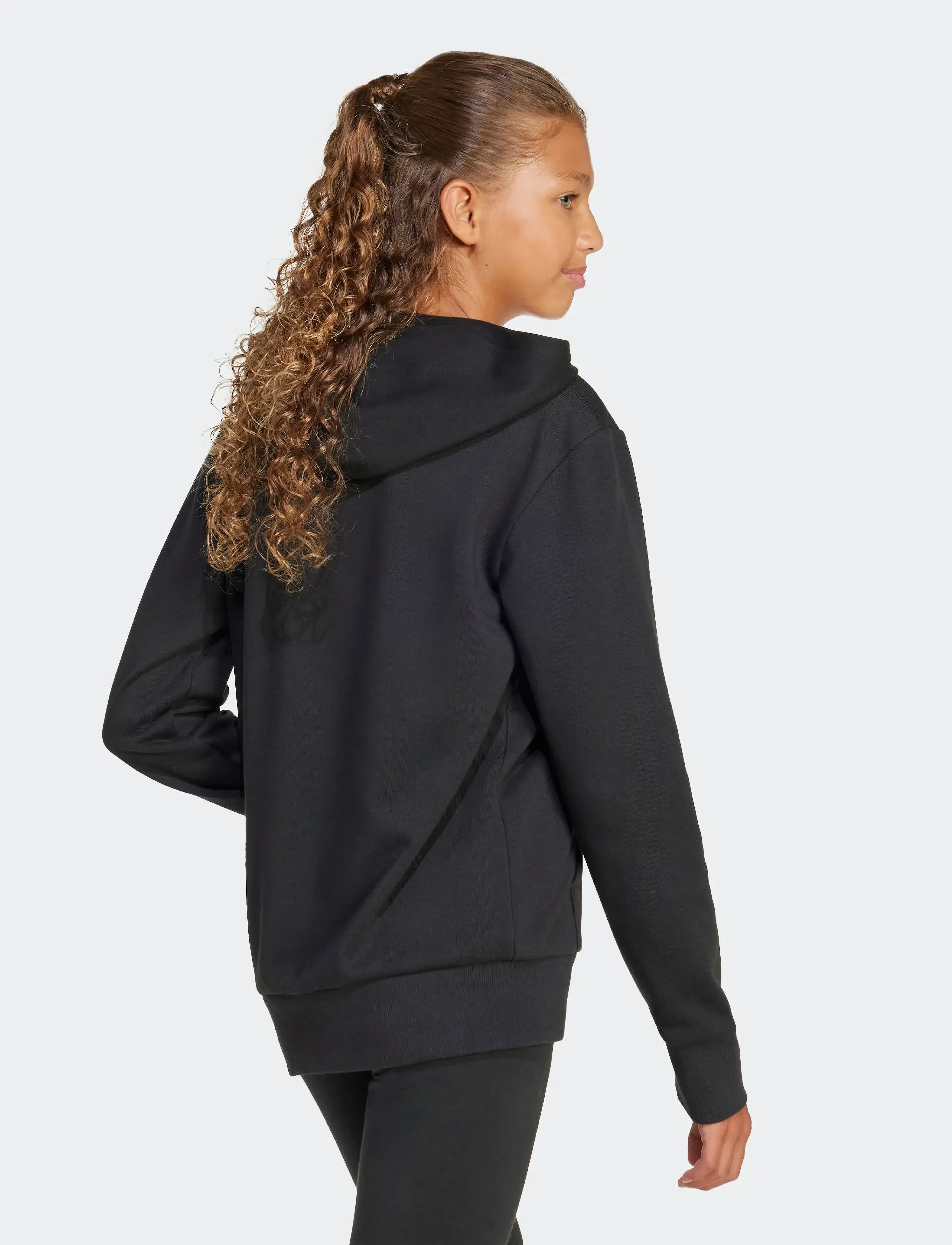 adidas Sportswear - JG GLAM HD - hættetrøjer - black/silvmt - 5
