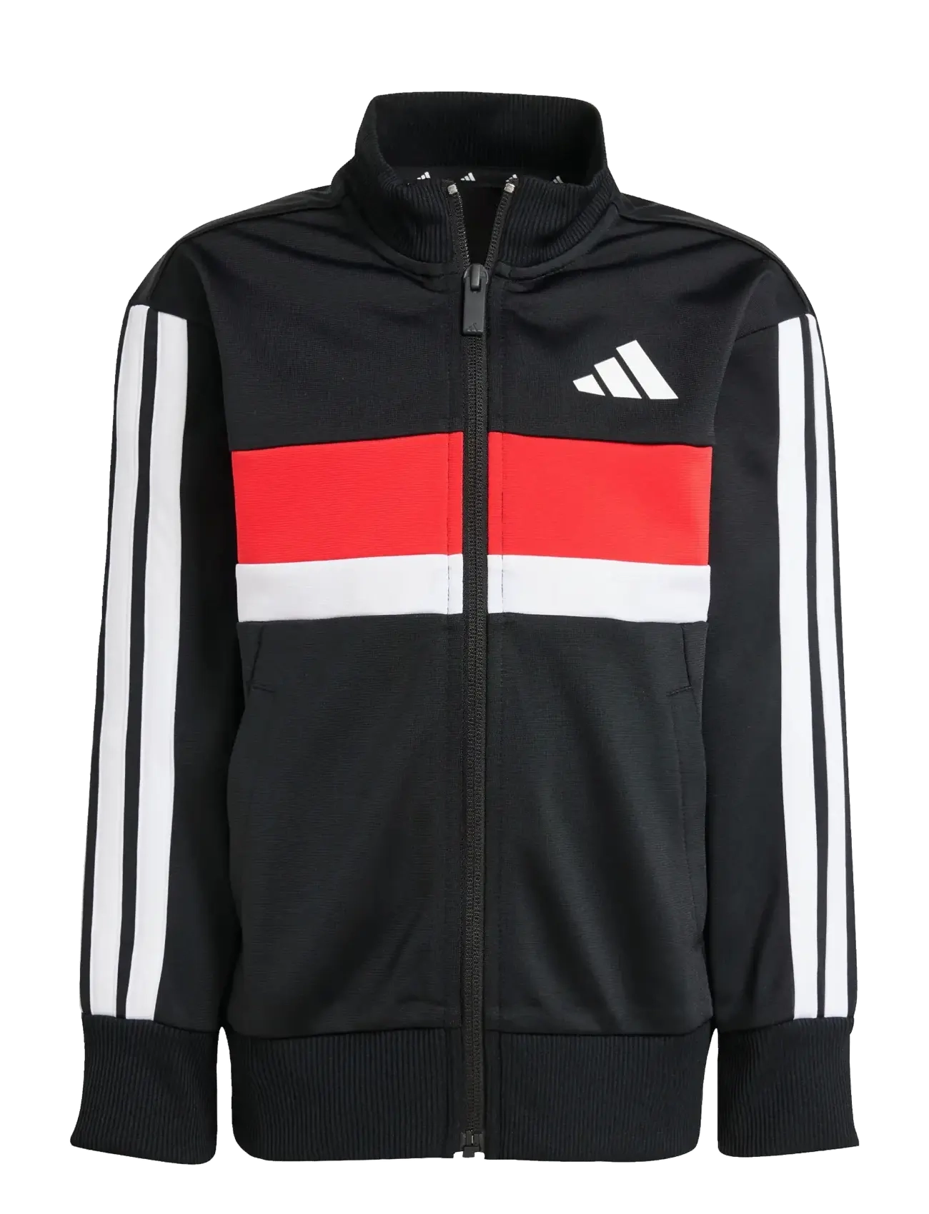 adidas Sportswear - LK 3S TIB TS - sportiniai kostiumai - black/white/purrub - 4