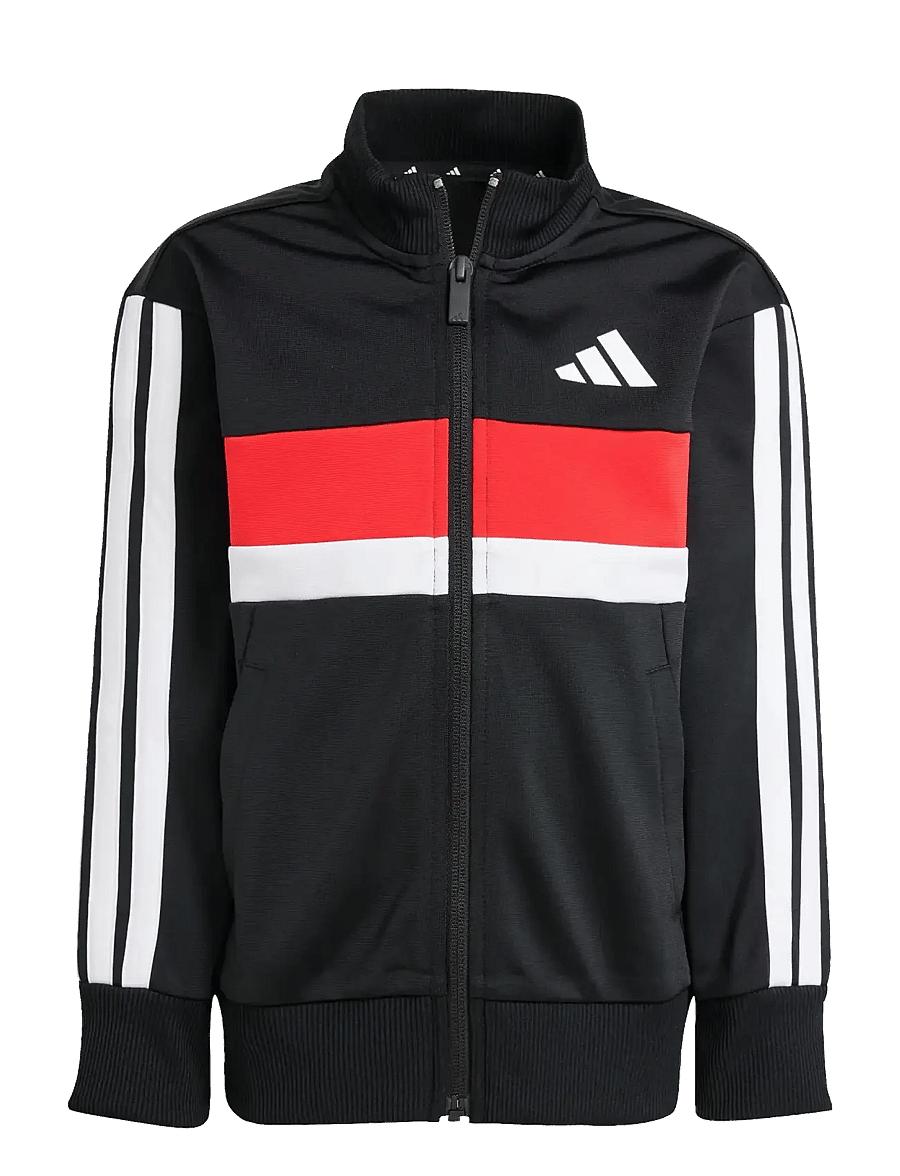 adidas Sportswear - LK 3S TIB TS - sportiniai kostiumai - black/white/purrub - 4