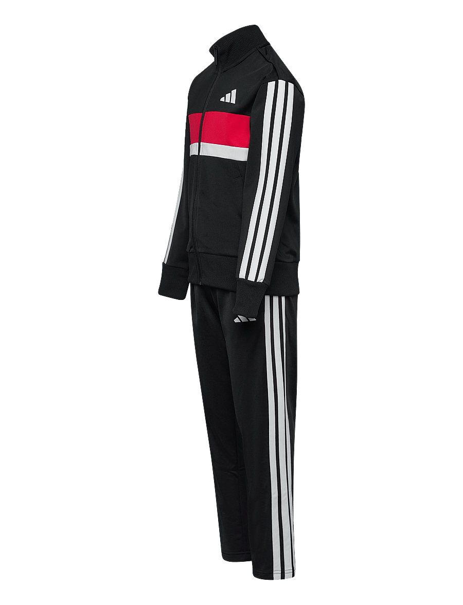 adidas Sportswear - LK 3S TIB TS - sportiniai kostiumai - black/white/purrub - 5