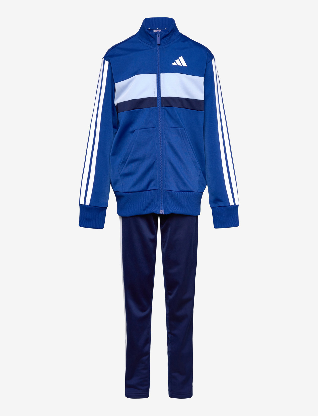 adidas Sportswear - J 3S TIBERIO TS - survêtements et ensembles 2-pièces - royblu/white/globlu - 1