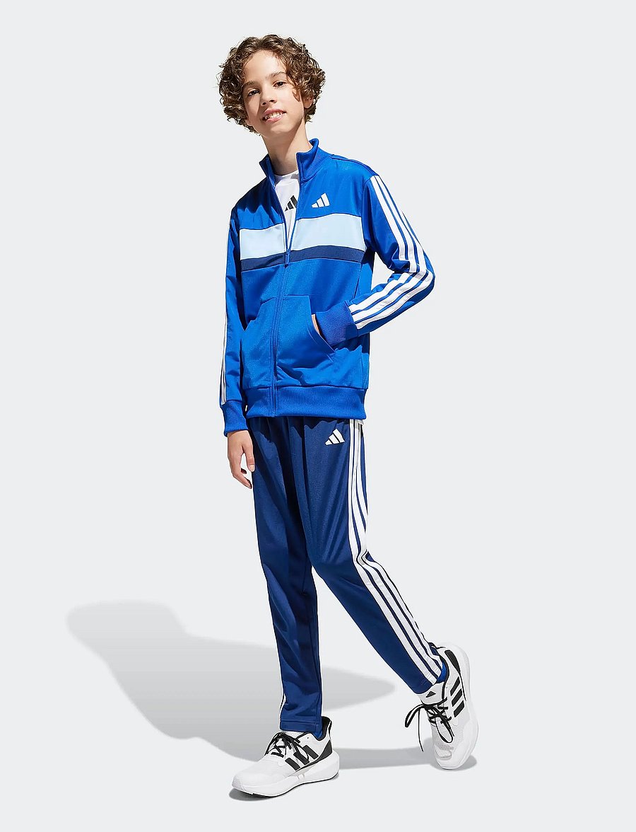 adidas Sportswear - J 3S TIBERIO TS - joggingsæt & matchende sæt - royblu/white/globlu - 0