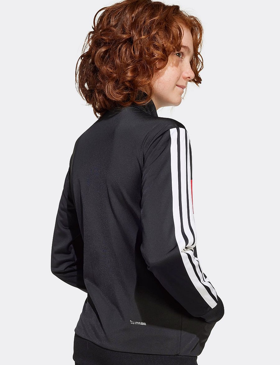 adidas Sportswear - J 3S TIBERIO TS - joggingsæt & matchende sæt - black/white/purrub - 3