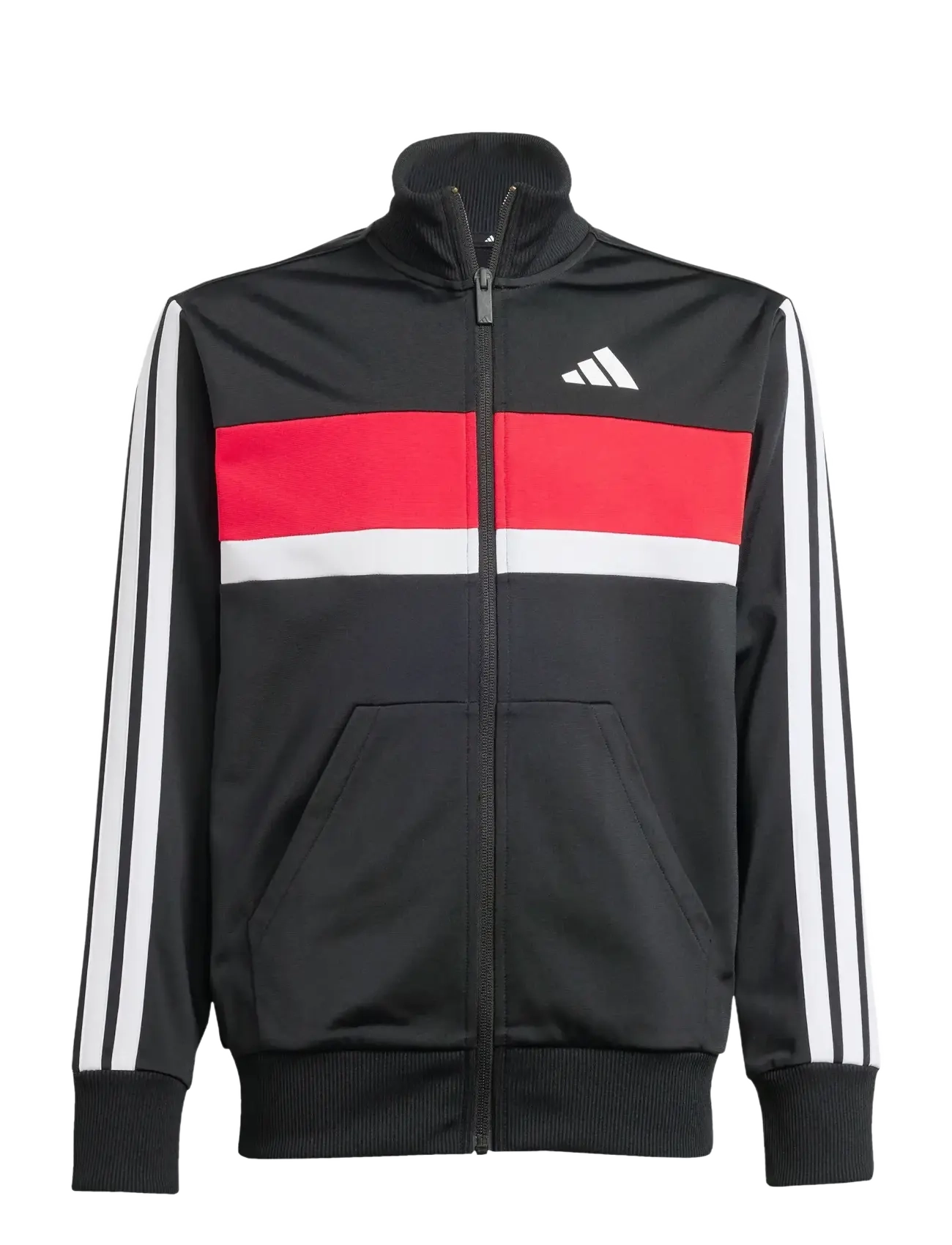 adidas Sportswear - J 3S TIBERIO TS - joggingsæt & matchende sæt - black/white/purrub - 2