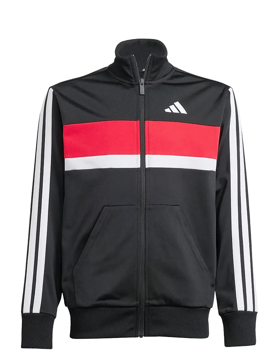 adidas Sportswear - J 3S TIBERIO TS - joggingsæt & matchende sæt - black/white/purrub - 2