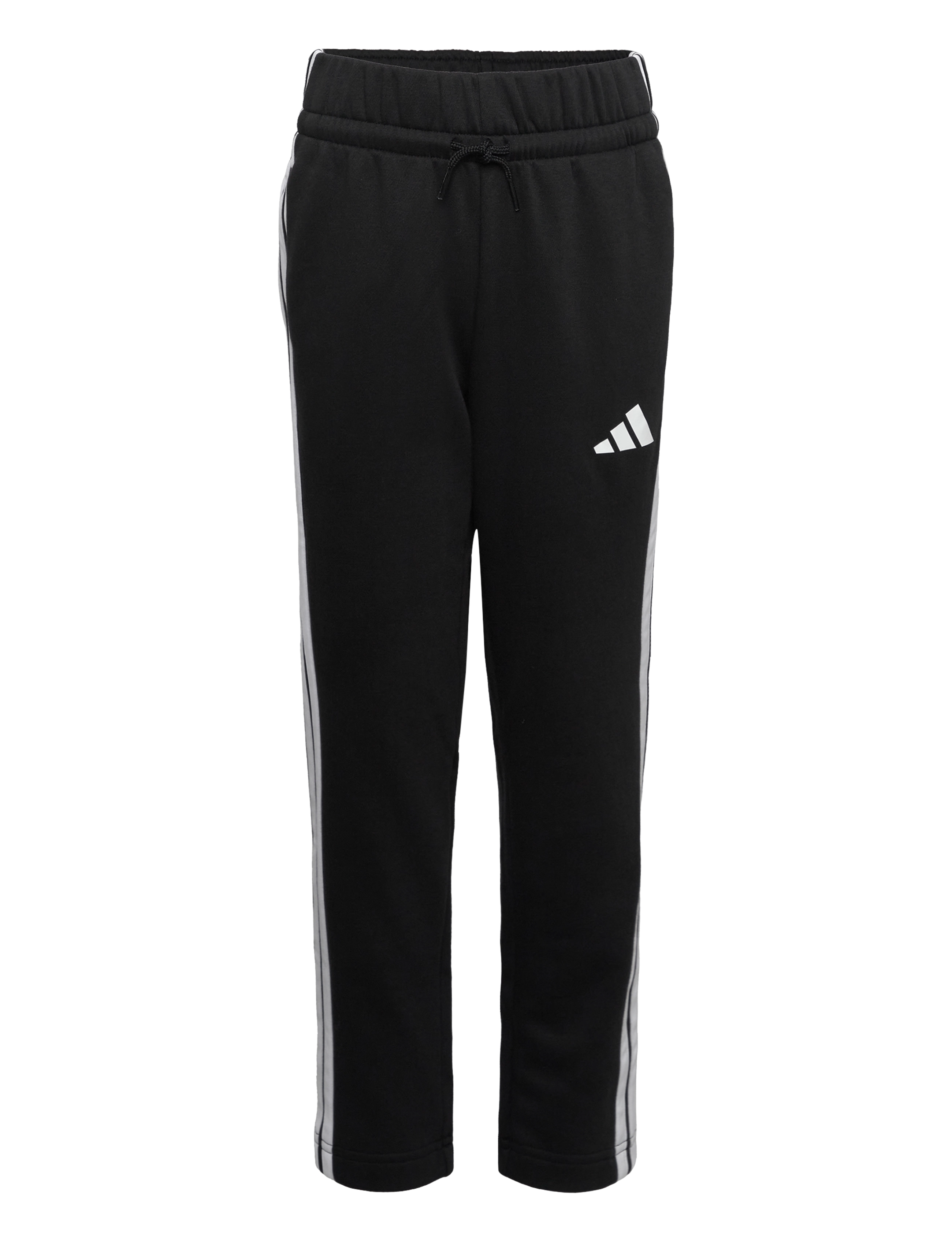 adidas Sportswear - J 3S TIB FL TS - sæt med langærmet t-shirt - black/white/gretwo - 3