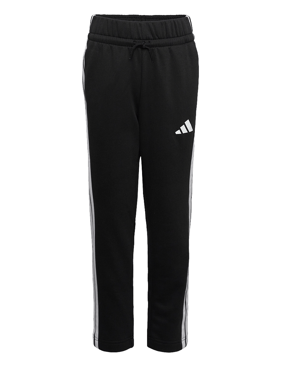 adidas Sportswear - J 3S TIB FL TS - sæt med langærmet t-shirt - black/white/gretwo - 3