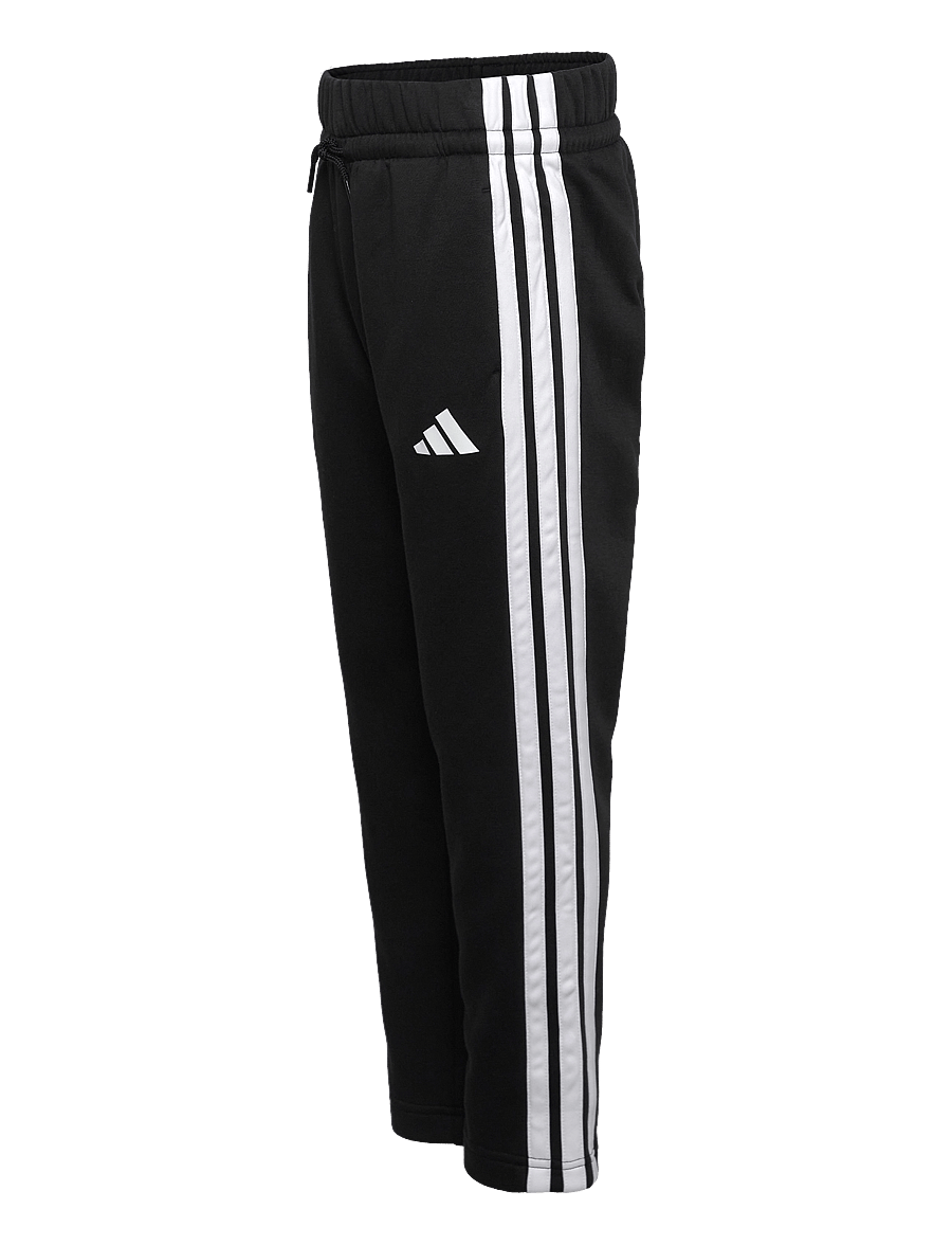 adidas Sportswear - J 3S TIB FL TS - sæt med langærmet t-shirt - black/white/gretwo - 5