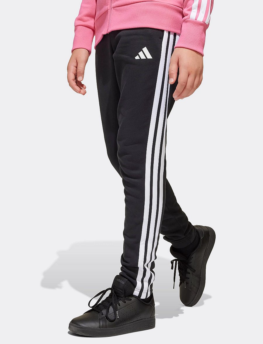 adidas Sportswear - J 3S TIB FL TS - sæt med langærmet t-shirt - pnkfus/white/clpink - 4