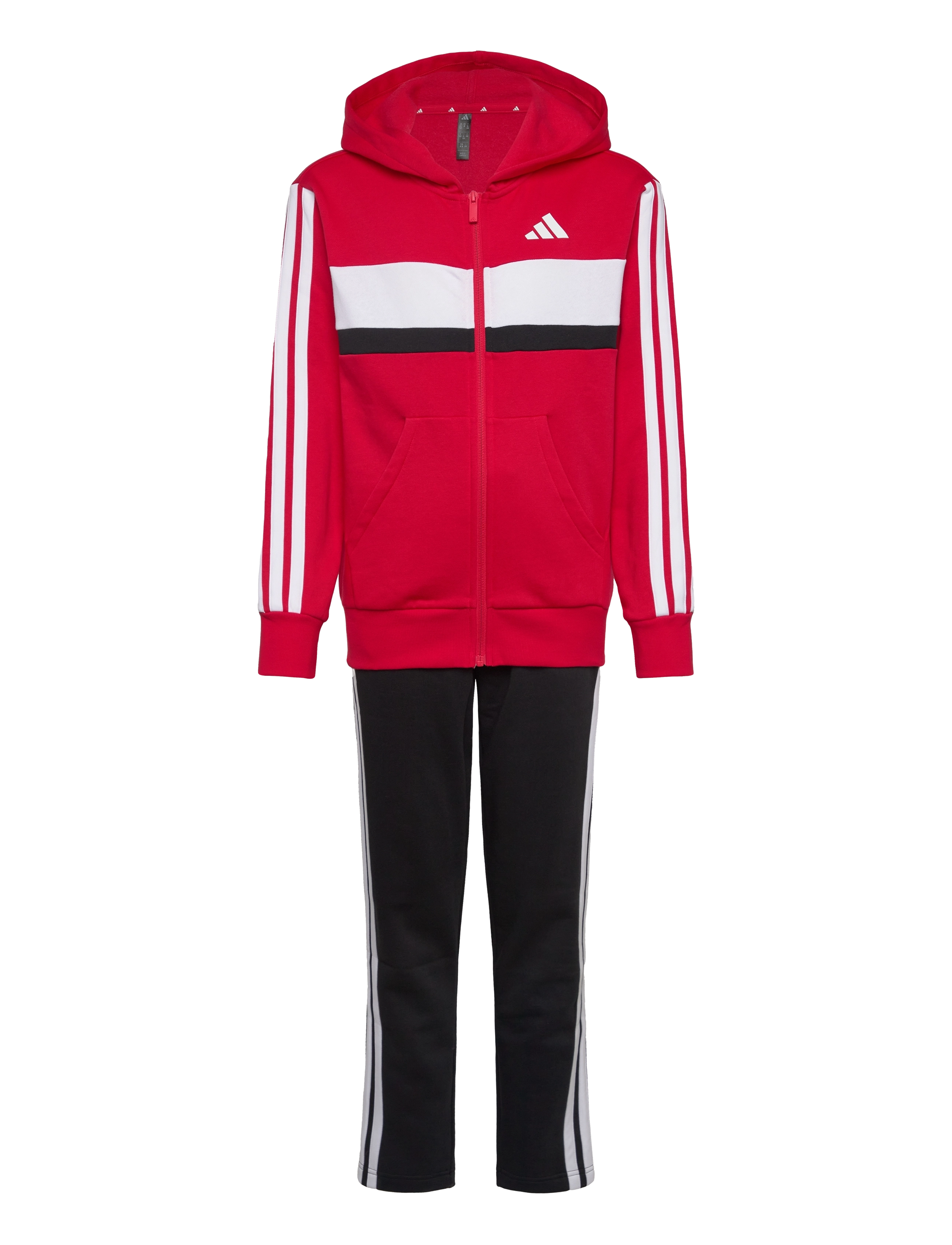 adidas Sportswear J 3S TIB FL TS - App deal - PURRUB/WHITE / red