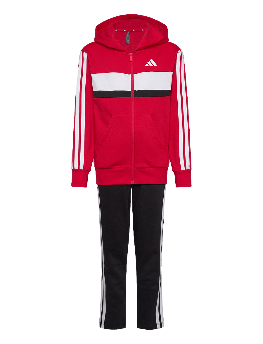 adidas Sportswear - J 3S TIB FL TS - hlaupafatnaður - purrub/white - 1