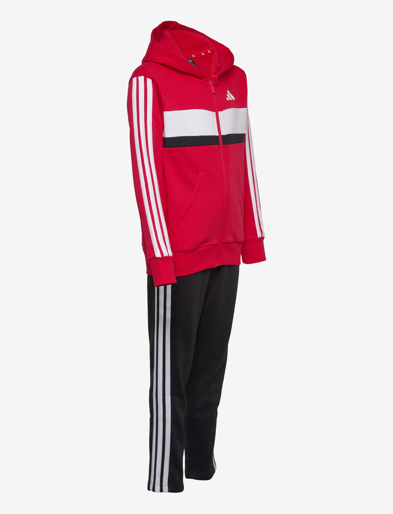 adidas Sportswear - J 3S TIB FL TS - sets met t-shirt met lange mouw - purrub/white - 3