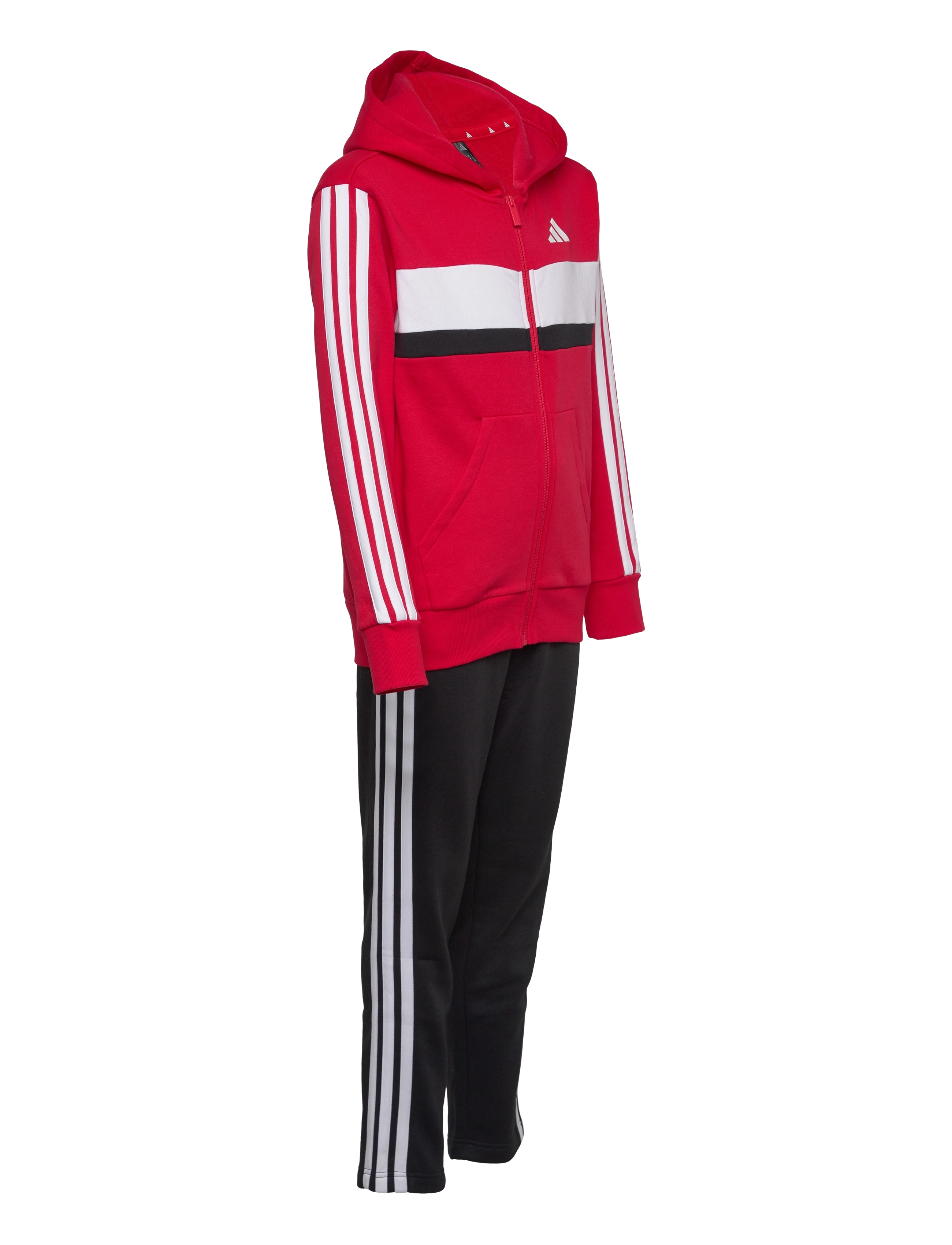 adidas Sportswear - J 3S TIB FL TS - hlaupafatnaður - purrub/white - 3