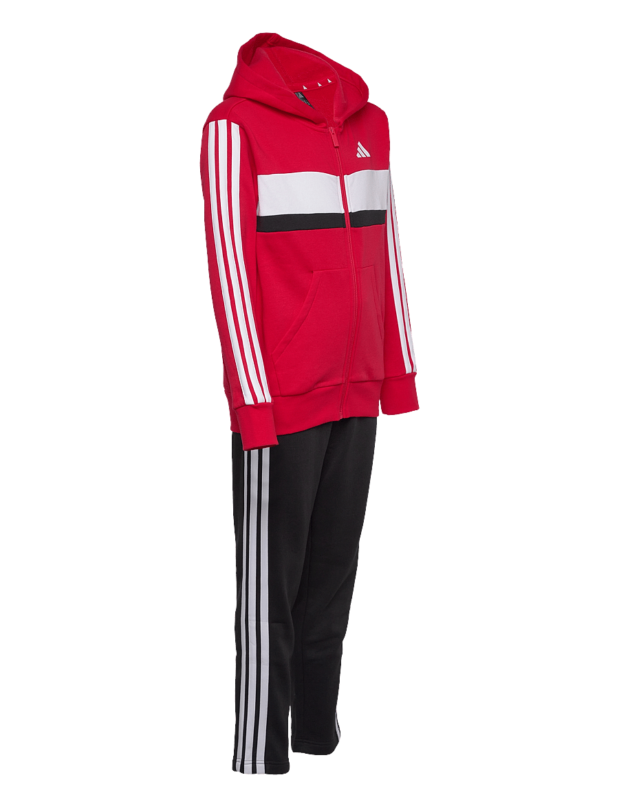 adidas Sportswear - J 3S TIB FL TS - hlaupafatnaður - purrub/white - 3