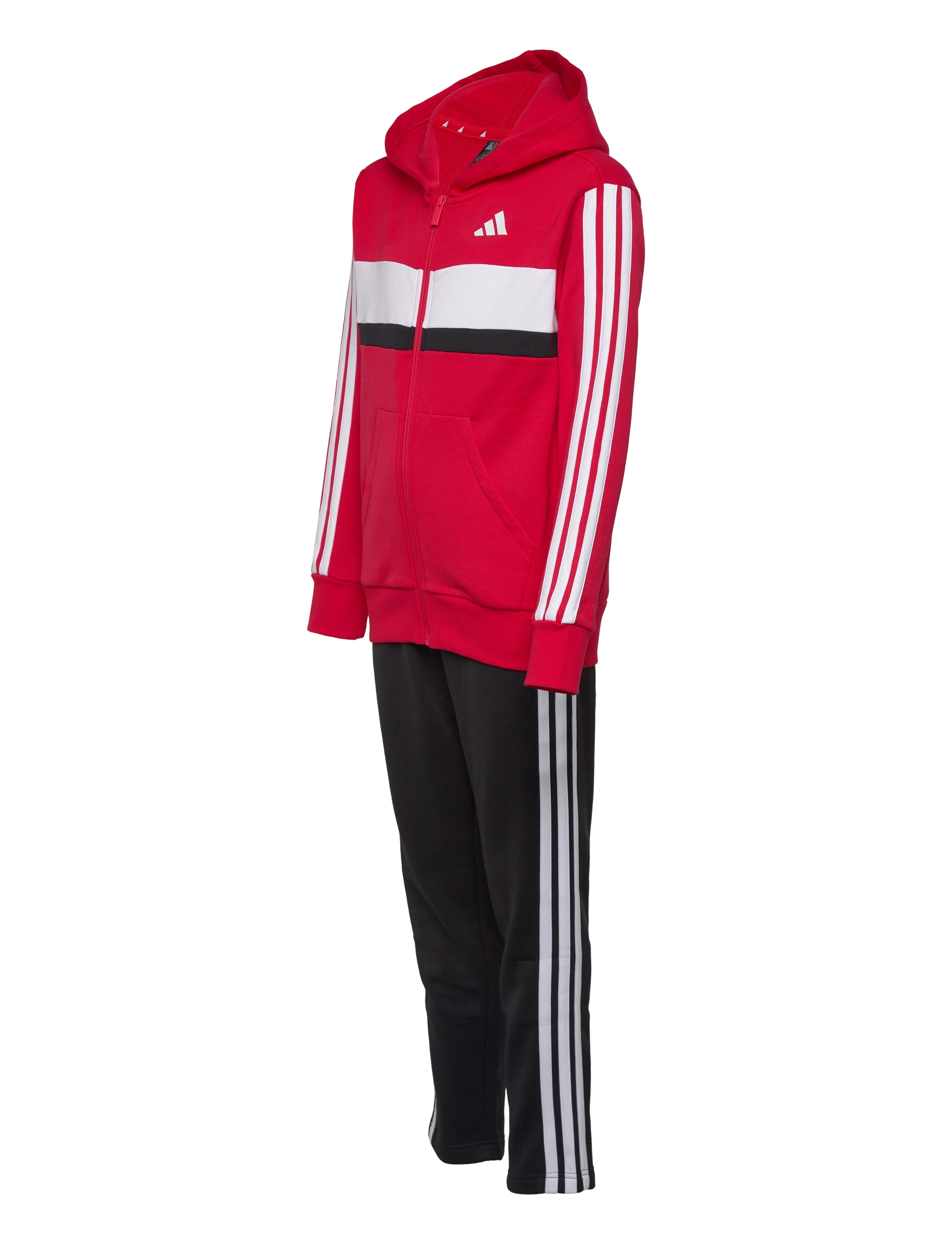 adidas Sportswear - J 3S TIB FL TS - hlaupafatnaður - purrub/white - 4