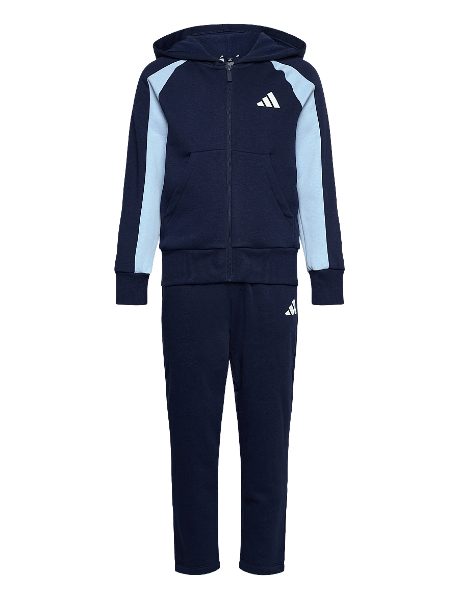 adidas Sportswear - J CB FL TS - joggingsæt & matchende sæt - dkblue/globlu/white - 1