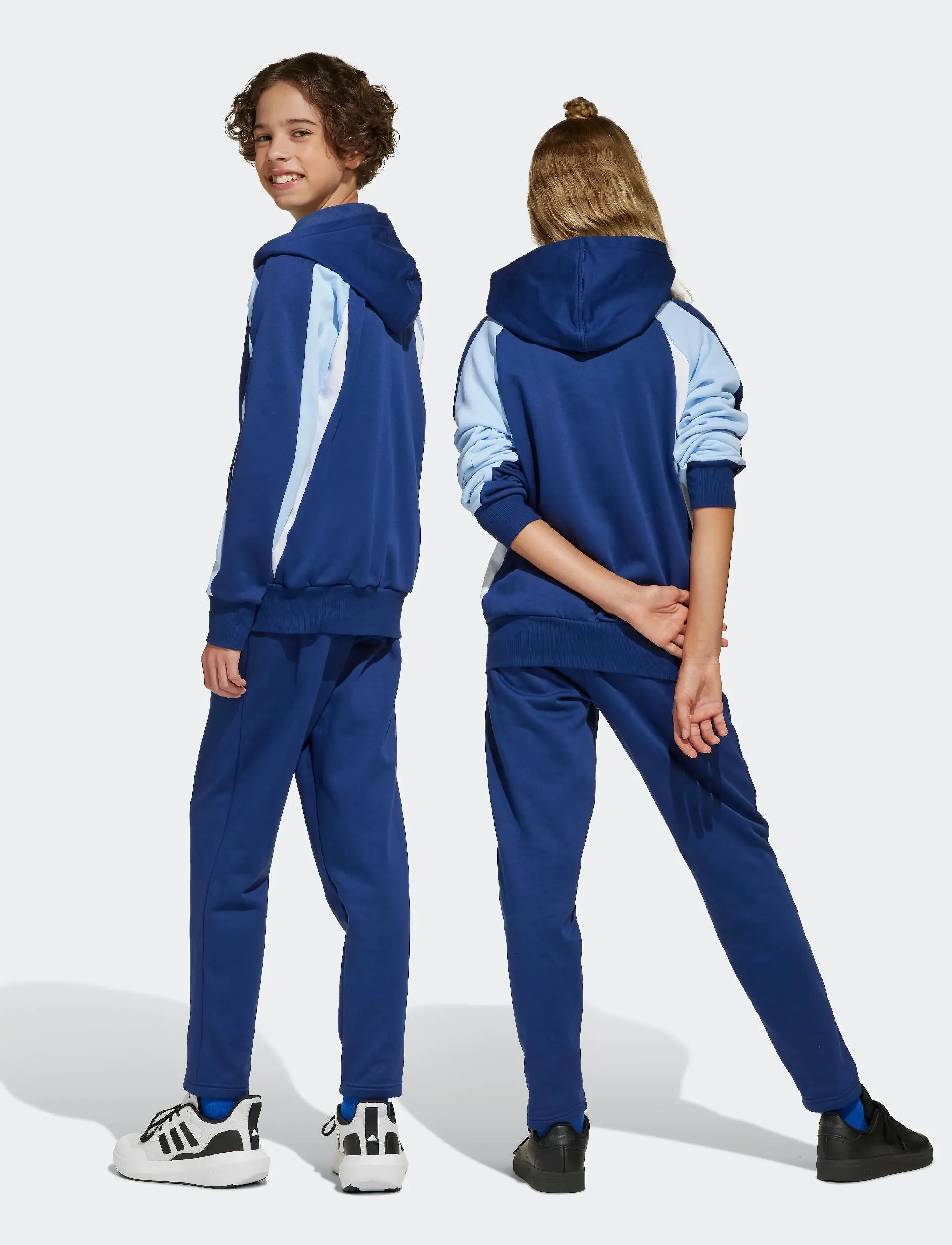 adidas Sportswear - J CB  FL TS - joggingsæt & matchende sæt - dkblue/globlu/white - 5