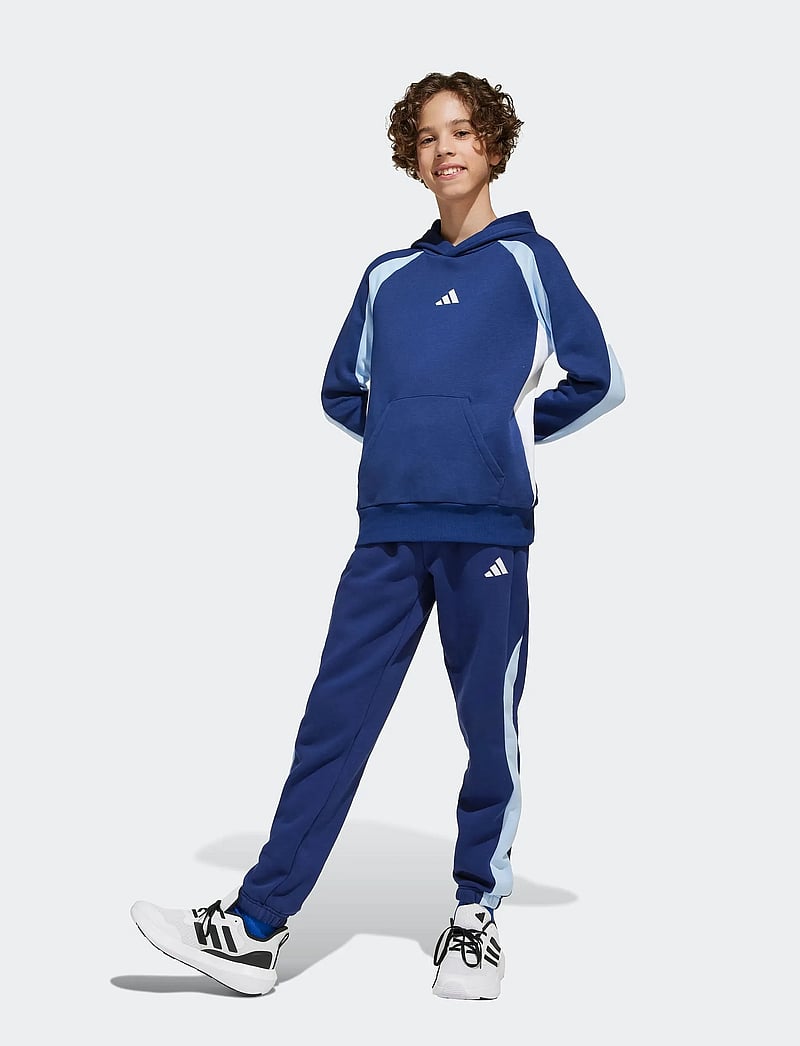 adidas Sportswear - J CB FL PT - trainingshosen - dkblue/globlu/white - 0