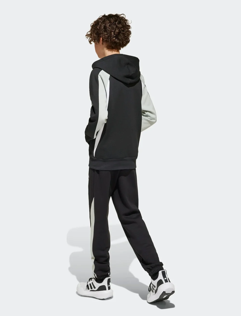 adidas Sportswear - J CB FL PT - träningsbyxor - black/wonsil/white - 5