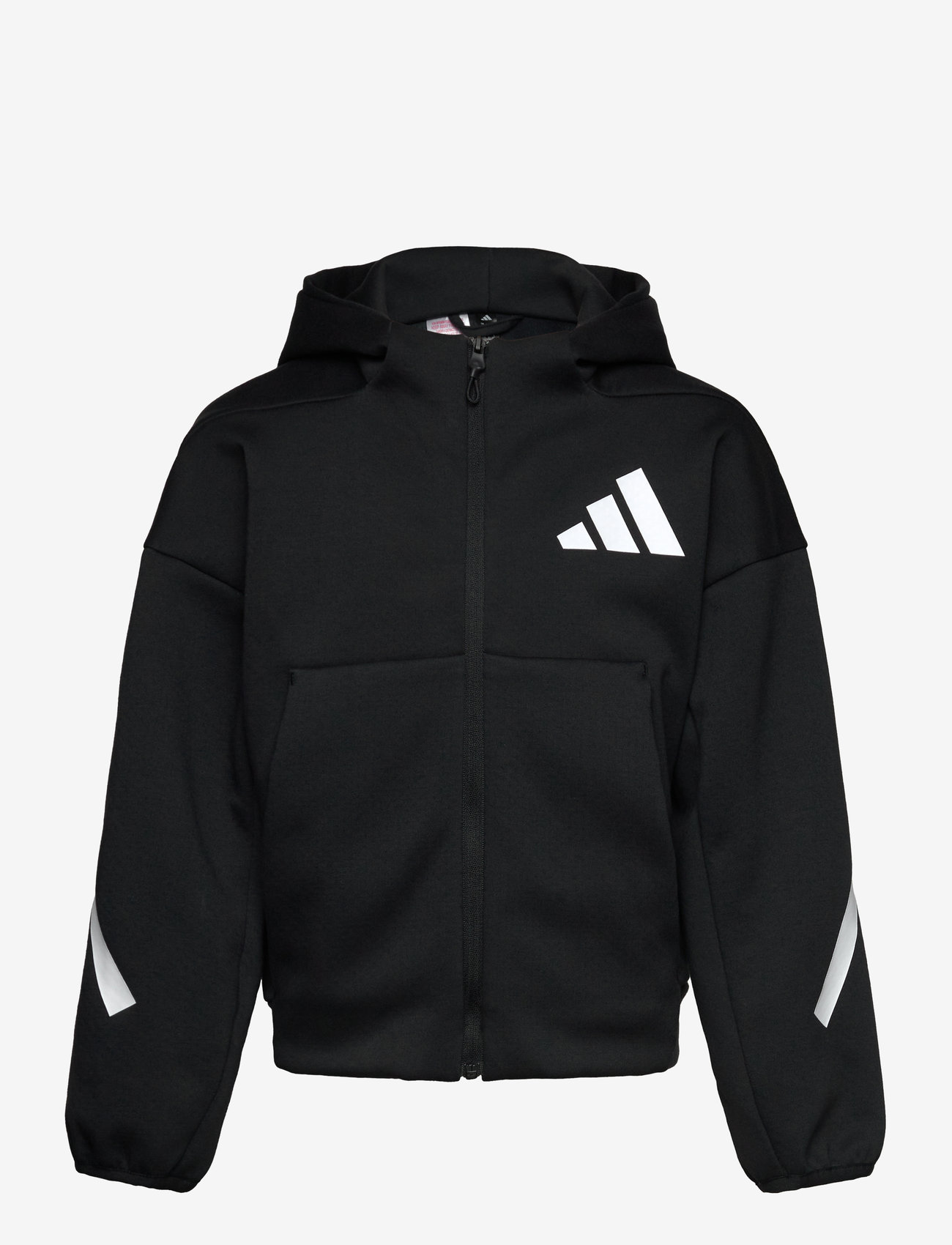 adidas Sportswear - J Z.N.E.FZ - kapuutsiga dressipluusid - black/white - 1