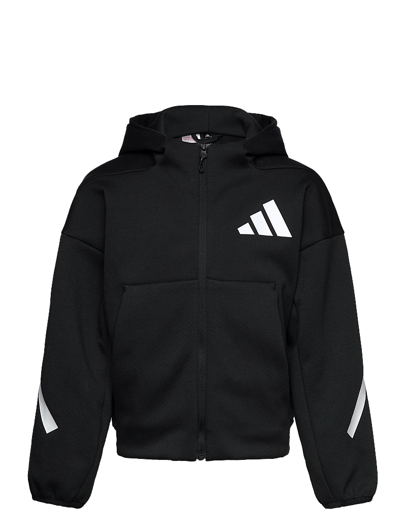 adidas Sportswear - J Z.N.E.FZ - kapuzenpullover - black/white - 1