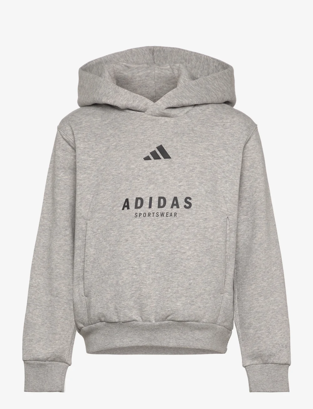 adidas Sportswear - J ALLSZN GFX HD - kapuzenpullover - mgreyh/black - 1