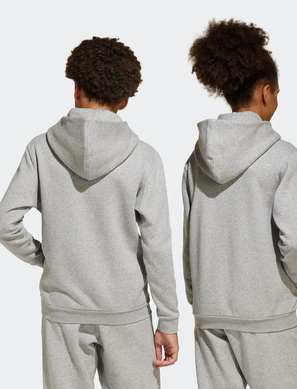 adidas Sportswear - J ALLSZN GFX HD - kapuzenpullover - mgreyh/black - 4