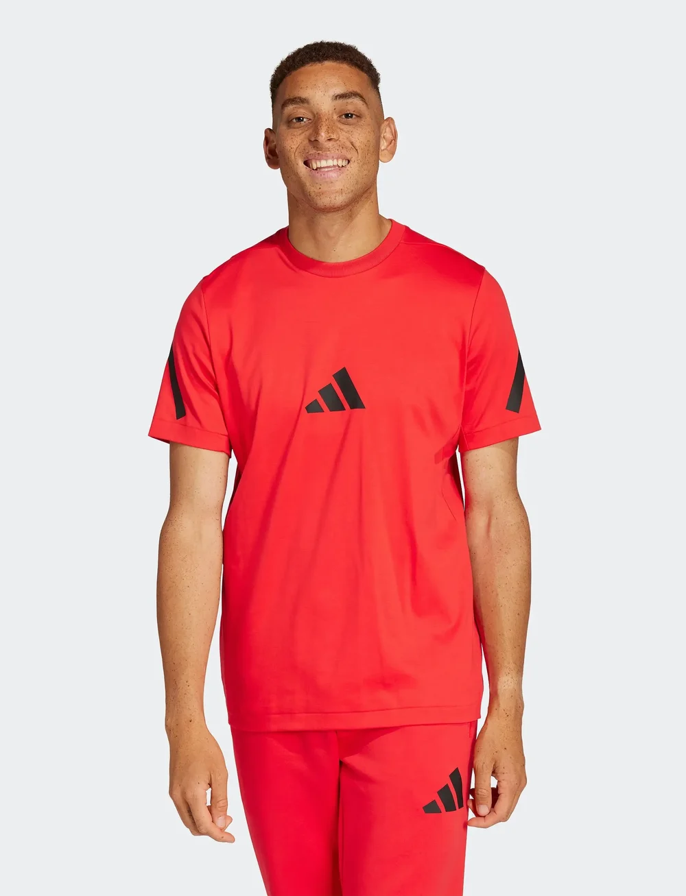 adidas Sportswear - M Z.N.E. TEE - t-shirts - purrub - 0