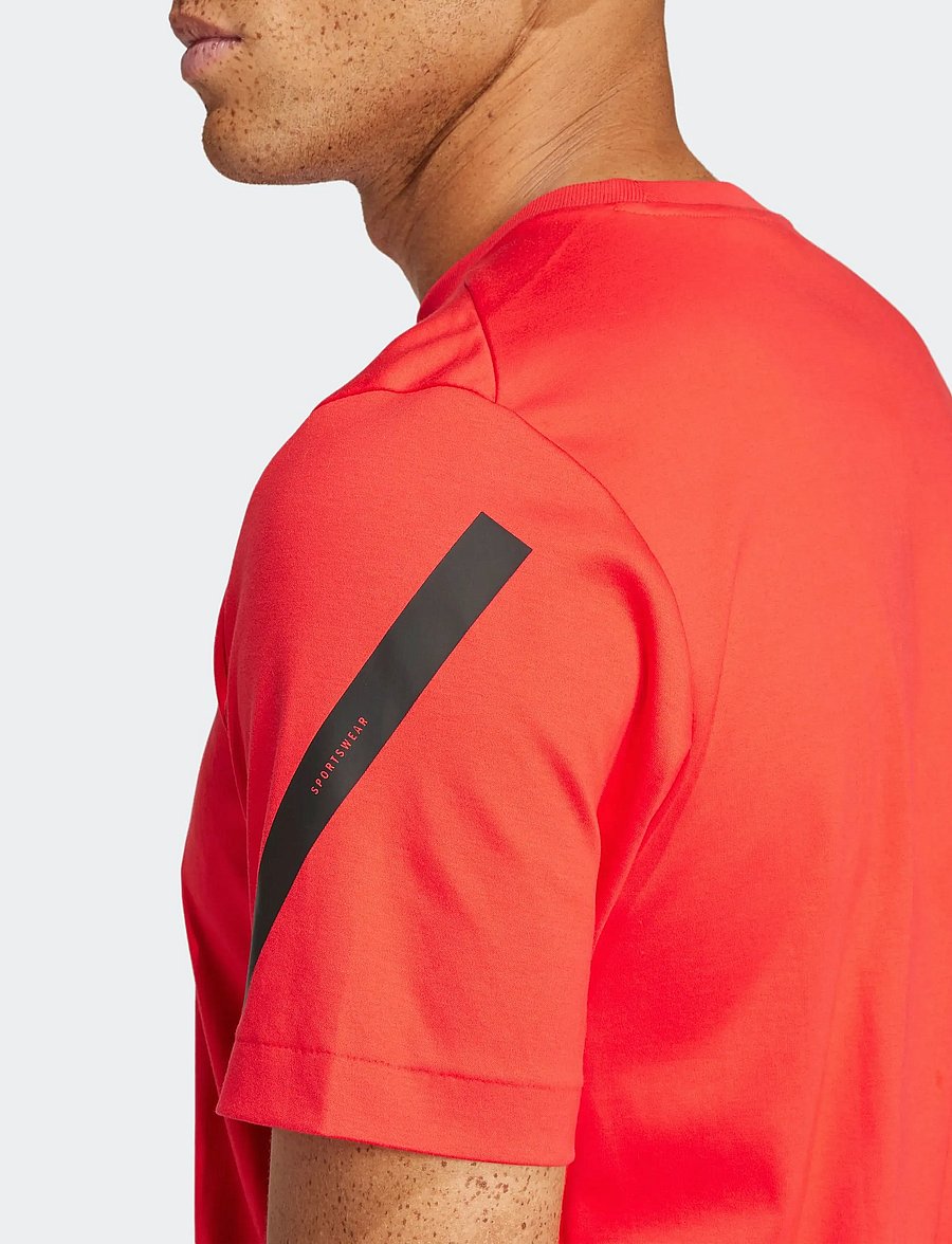 adidas Sportswear - M Z.N.E. TEE - alussärgid ja t-särgid - purrub - 4