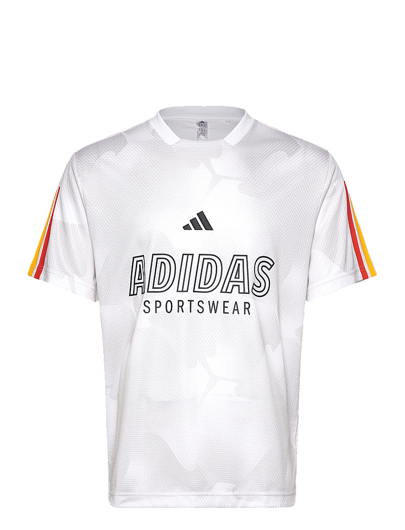 adidas Sportswear - M TIRO NP TEE - t-särgid - white/vivred/multco - 1