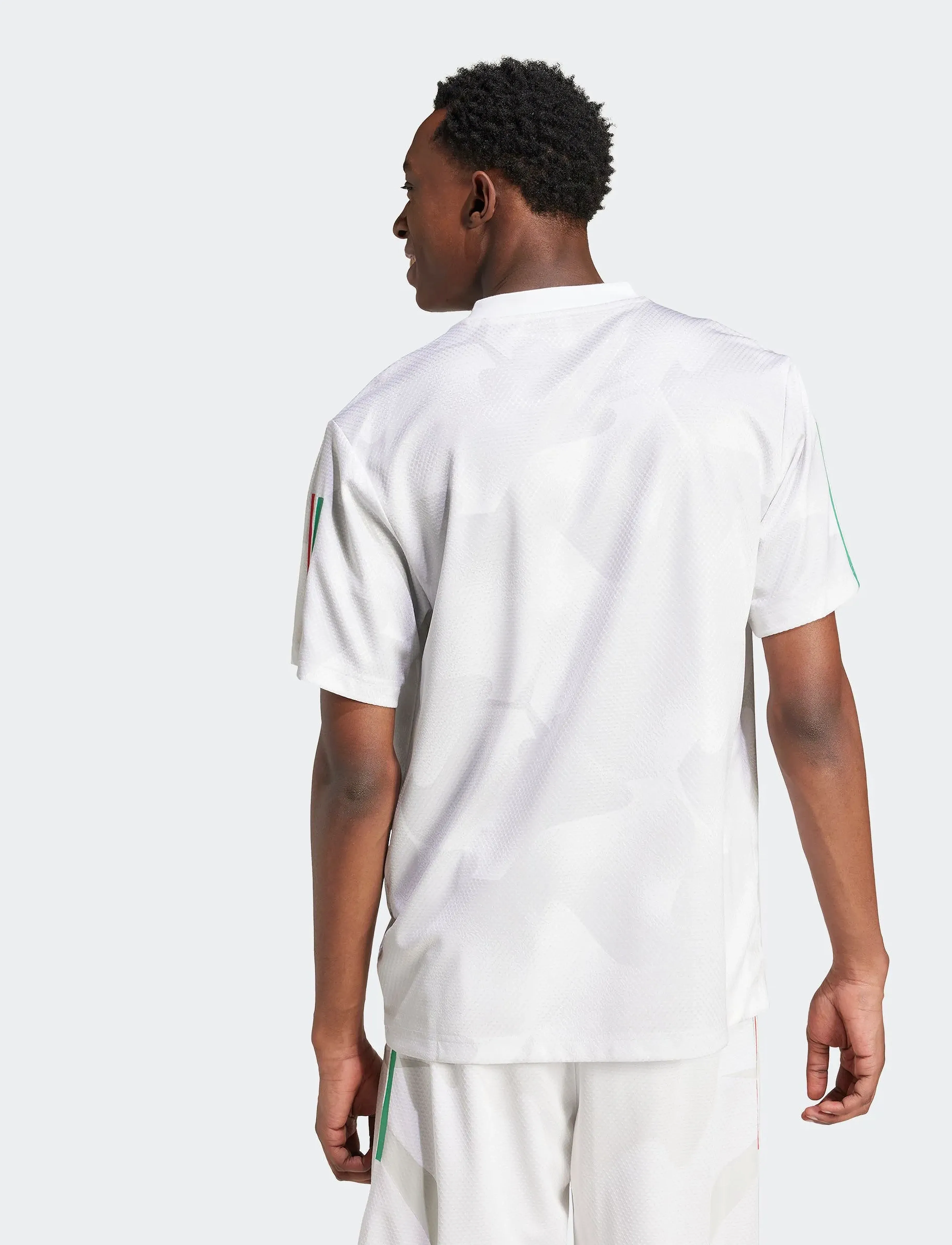 adidas Sportswear - M TIRO NP TEE - t-shirts - white/vivred/multco - 5