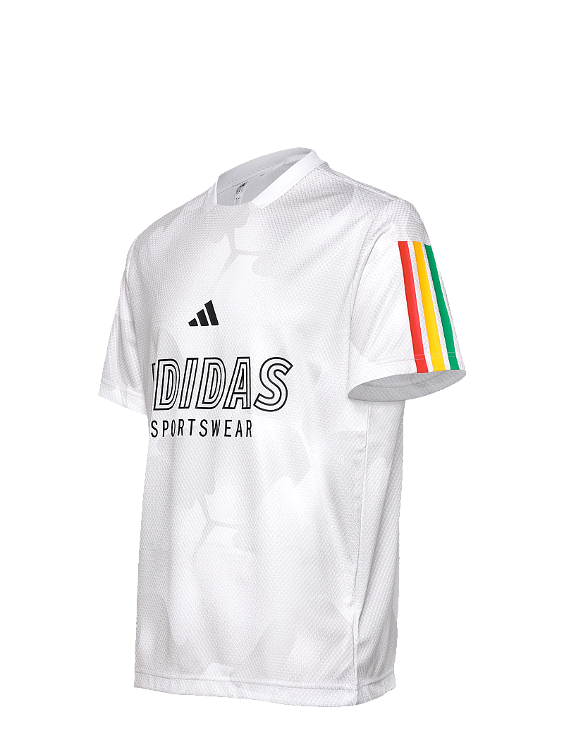 adidas Sportswear - M TIRO NP TEE - t-särgid - white/vivred/multco - 3