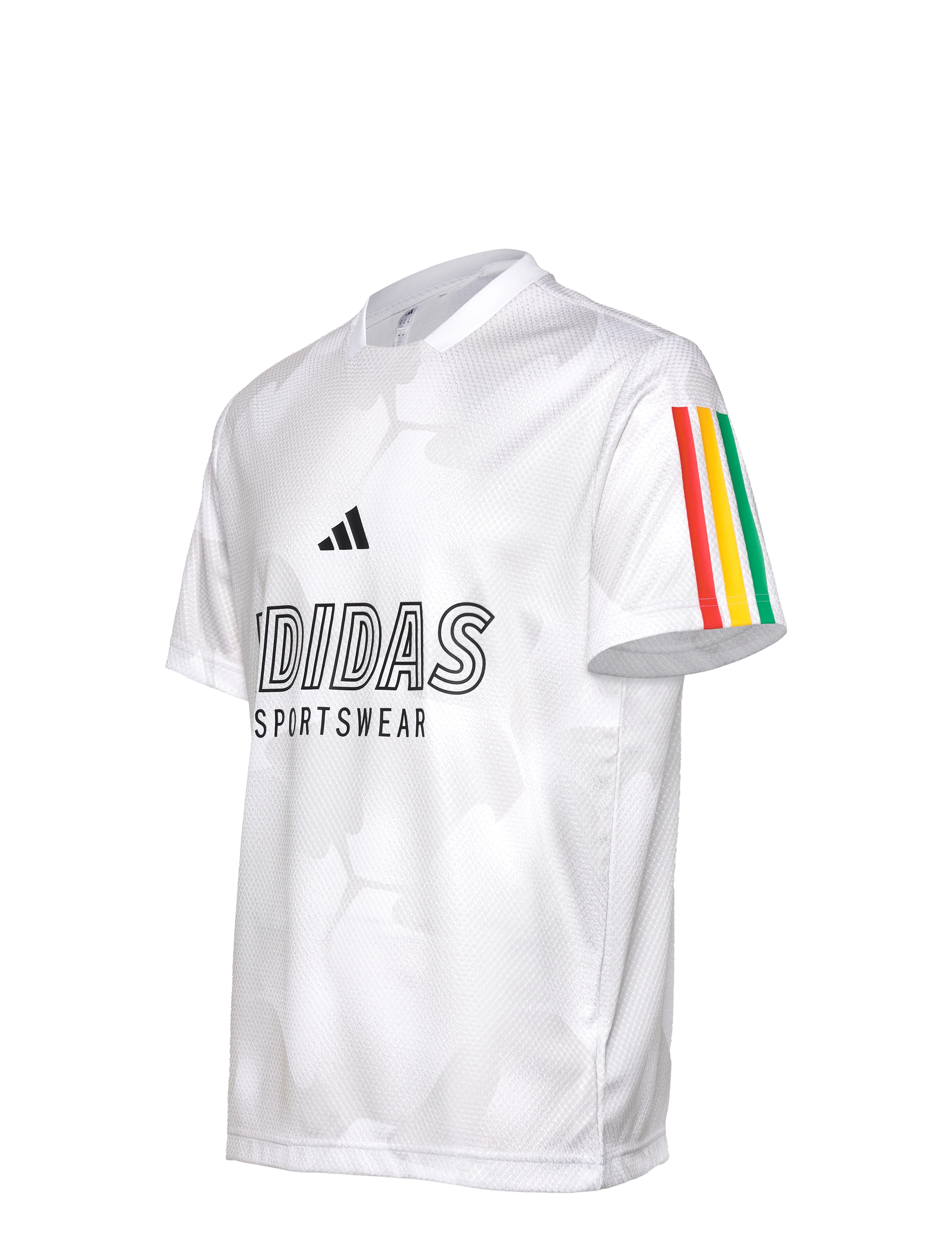 adidas Sportswear - M TIRO NP TEE - t-shirts - white/vivred/multco - 3