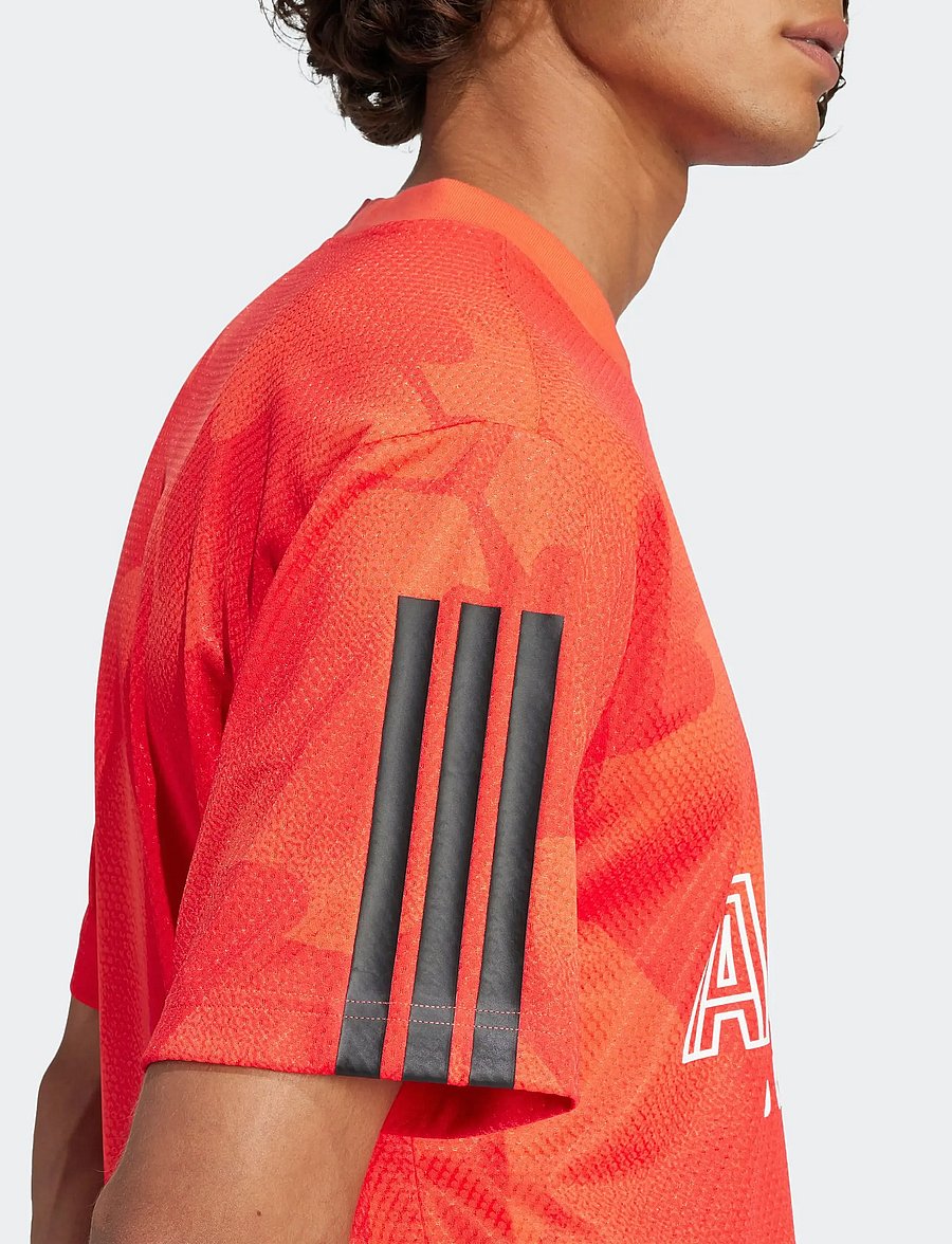 adidas Sportswear - M TIRO NP TEE - t-shirts - brired/black/multco - 5
