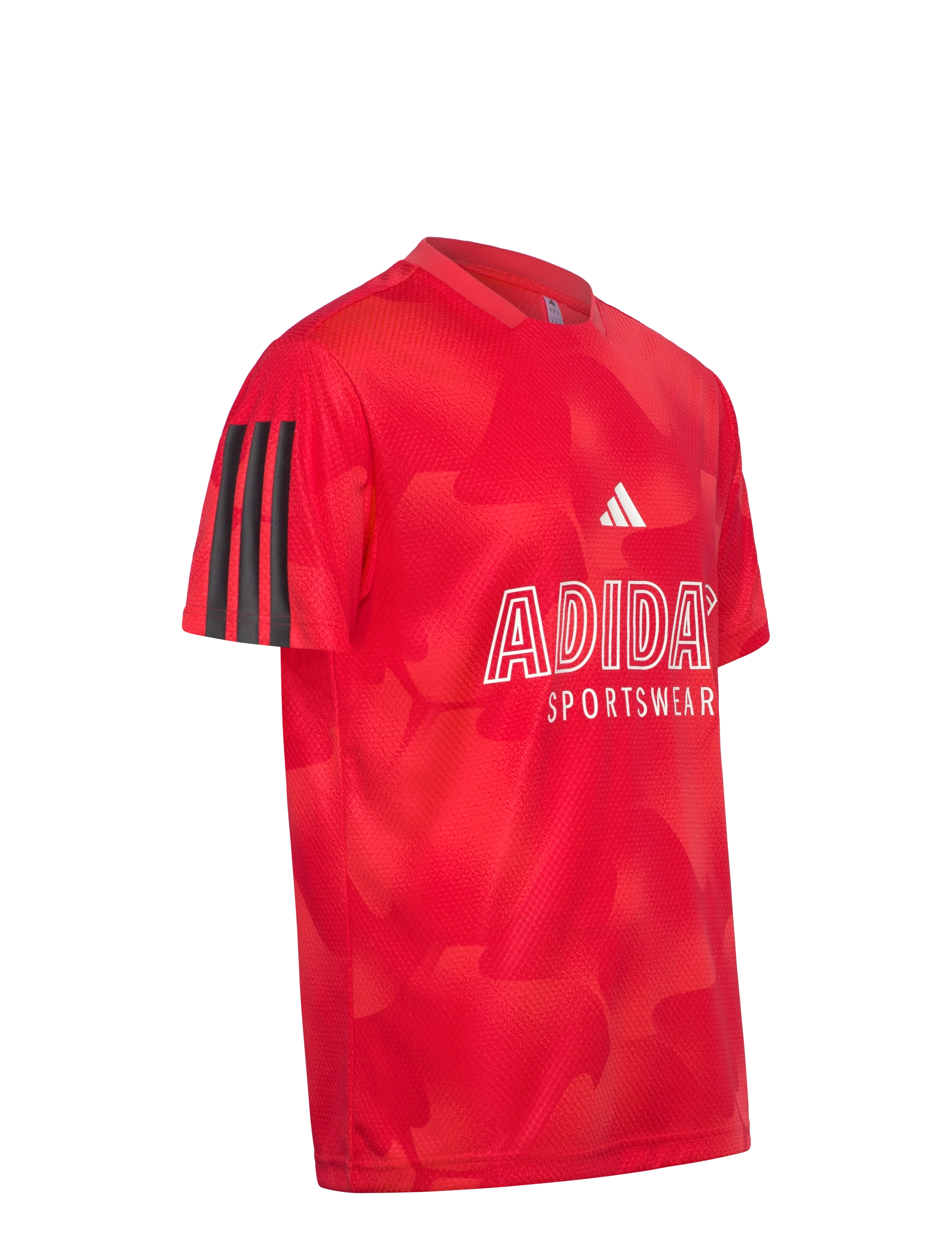 adidas Sportswear - M TIRO NP TEE - t-shirts - brired/black/multco - 3