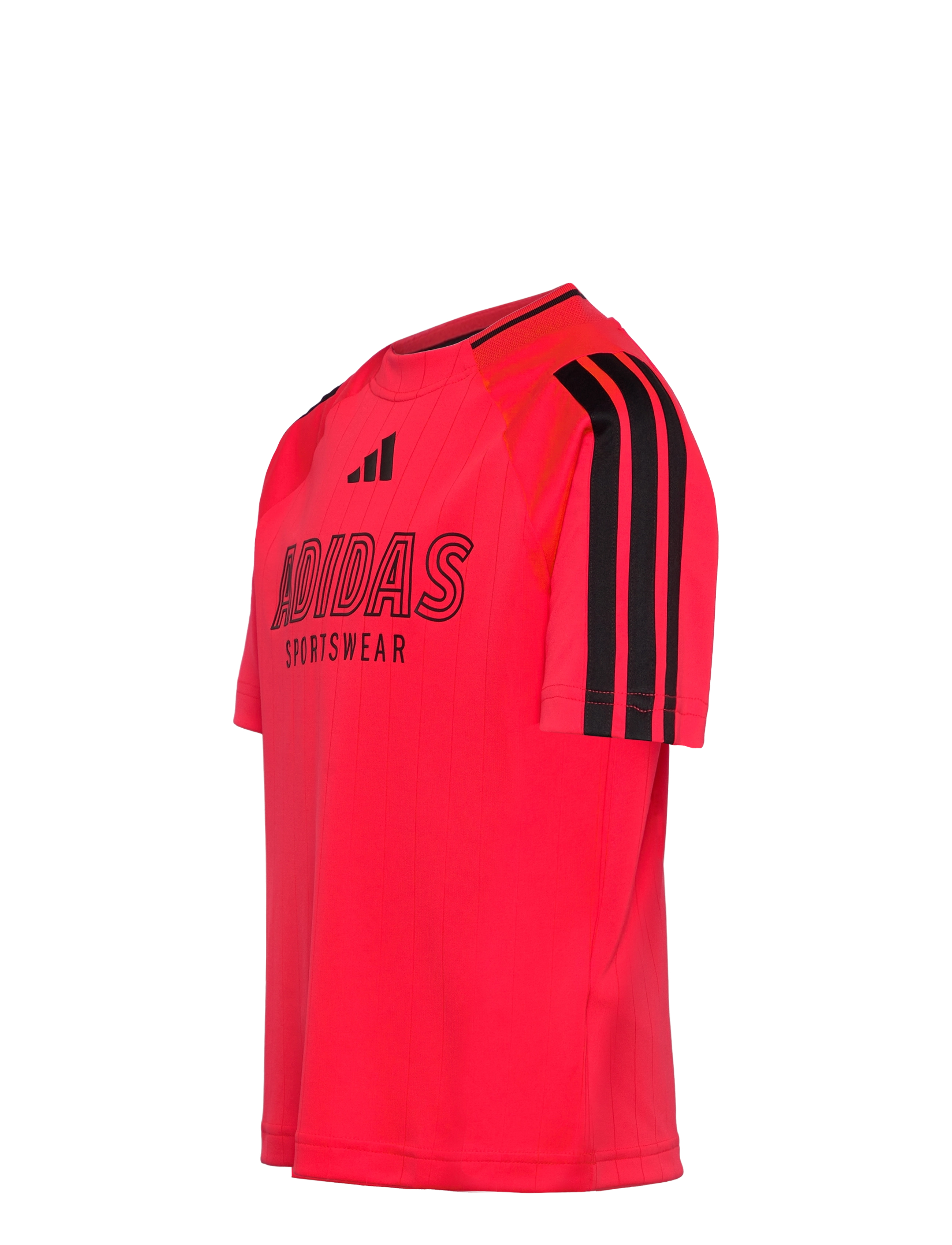 adidas Sportswear - J HOT TEE - sportoberteile - lucred/black - 3