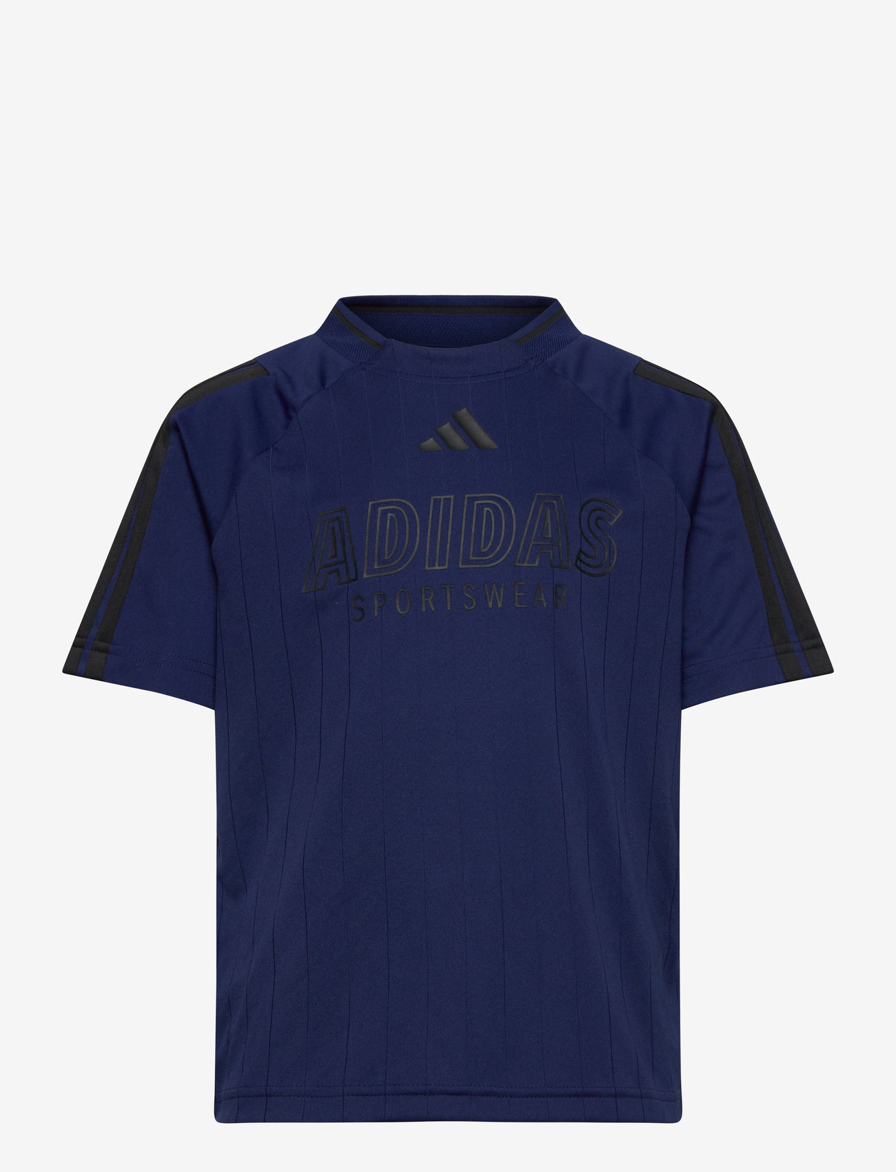 adidas Sportswear - J HOT TEE - sporttoppar - dkblue/black - 1