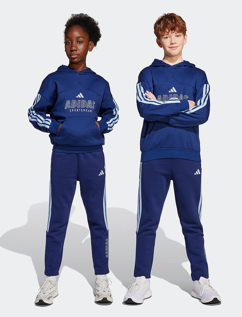 adidas Sportswear - J HOT FL PT - bikses - dkblue/globlu - 0