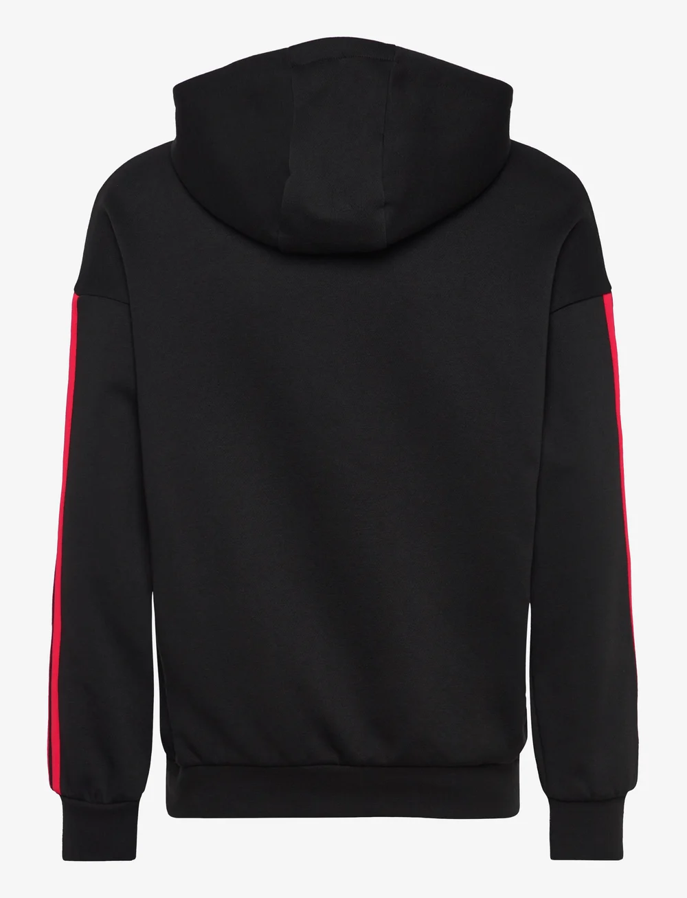 adidas Sportswear - J HOT FL HOOD - kapuzenpullover - black/lucred - 2