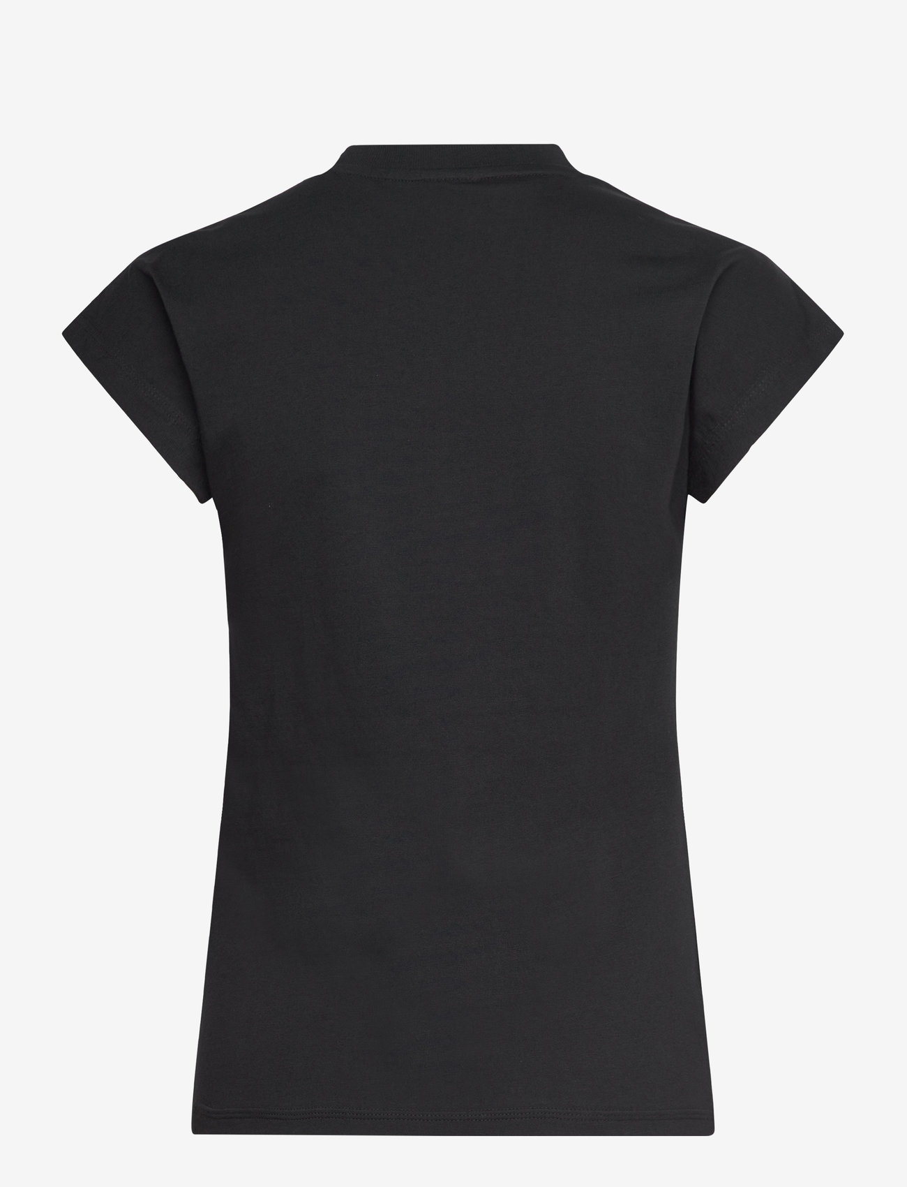 adidas Sportswear - W LIN SJ T - t-shirts - black/white - 2