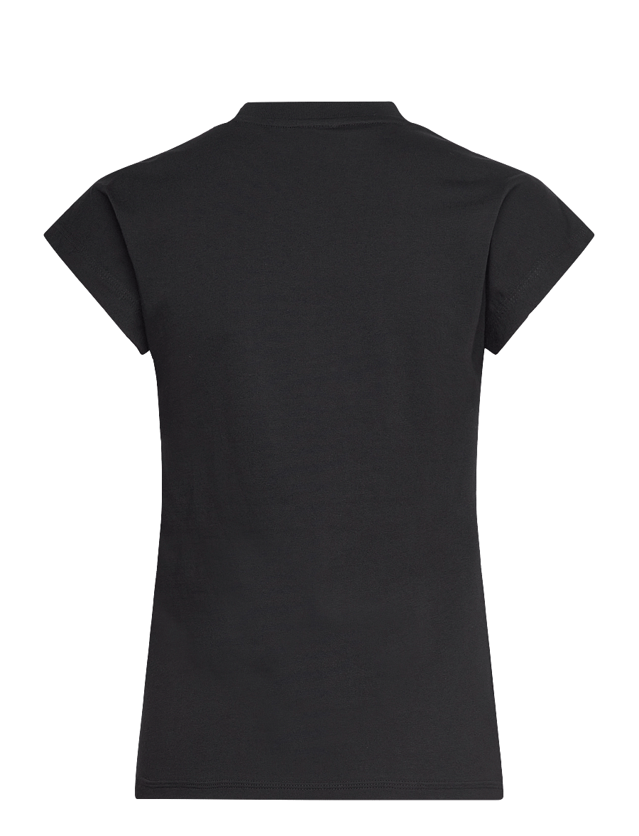 adidas Sportswear - W LIN SJ T - alussärgid ja t-särgid - black/white - 2