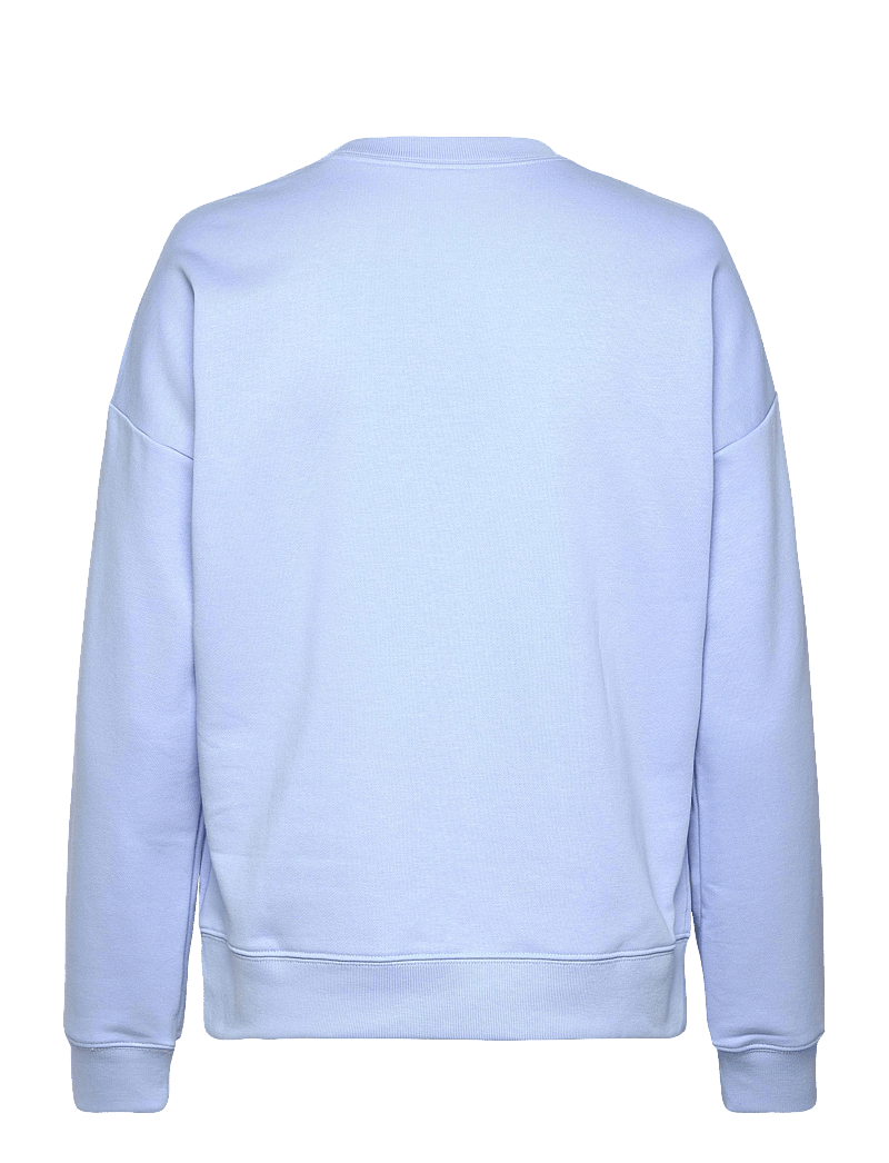 adidas Sportswear - W LIN FT SWT - sweatshirts - globlu/white - 2