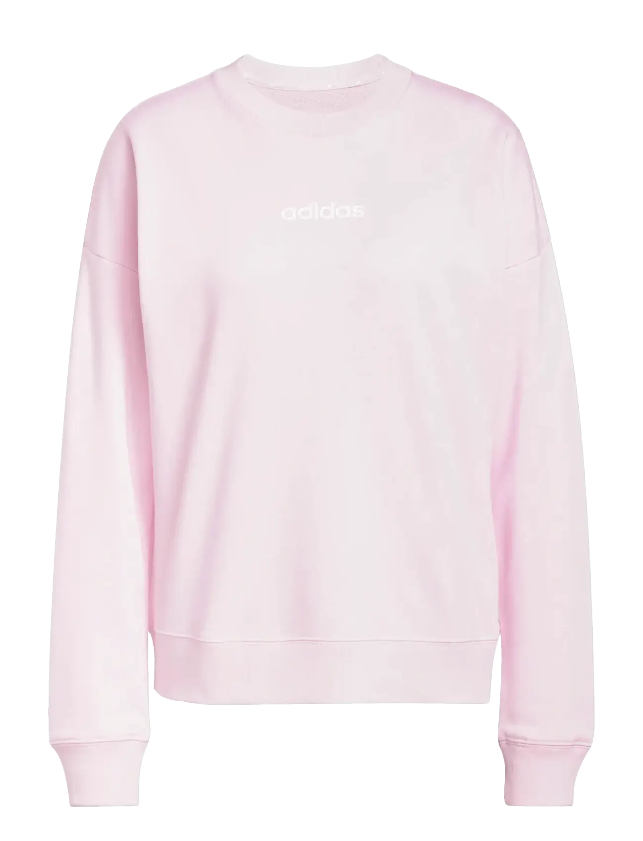 adidas Sportswear W LIN FT SWT - adidas Sportswear - CLPINK/WHITE / pink/rose