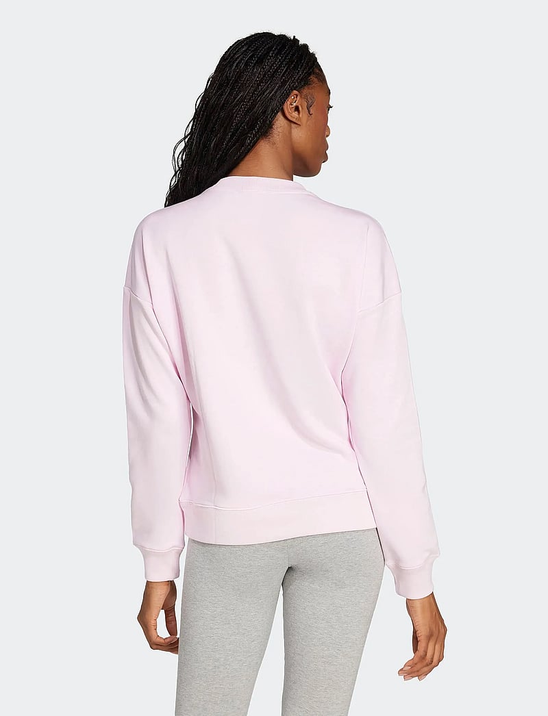 adidas Sportswear - W LIN FT SWT - dressipluusid - clpink/white - 5