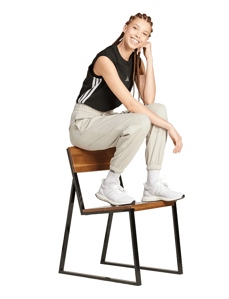 adidas Sportswear - W SL FT CF PT - joggingbukser - wonalu/white - 0