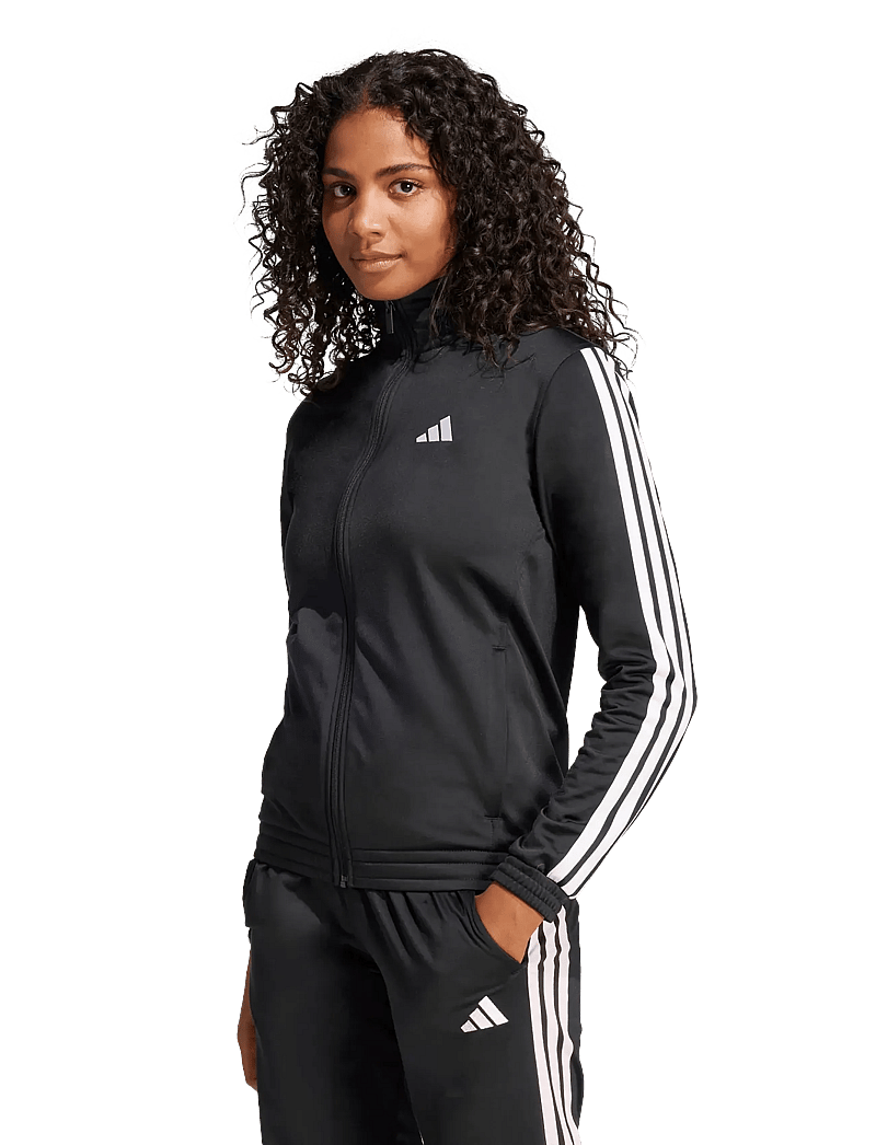 adidas Sportswear - W 3S TT TRIC - oberteile - black/white - 5