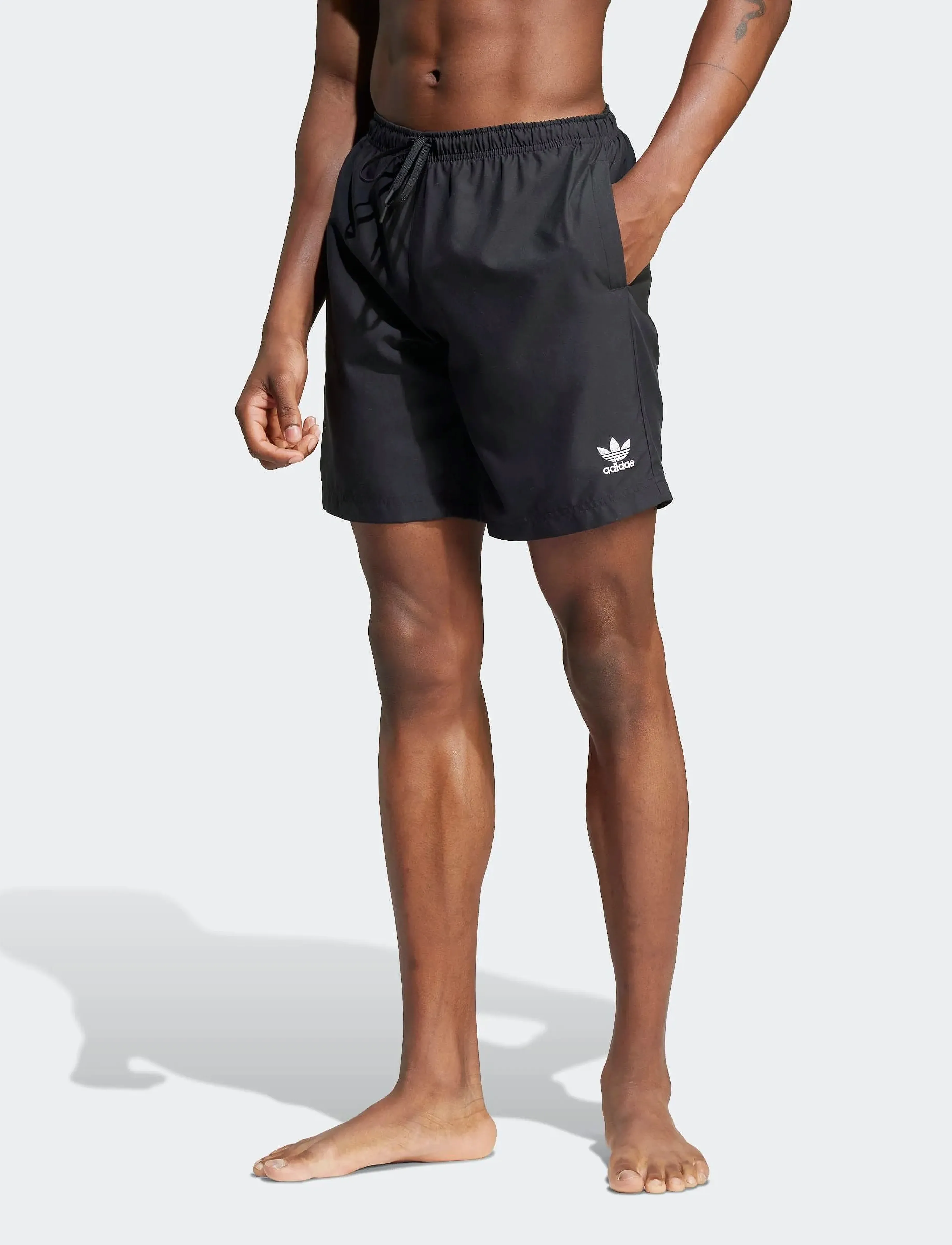 adidas Sportswear ADIC SOLID 8INC - Swimwear - BLACK / black